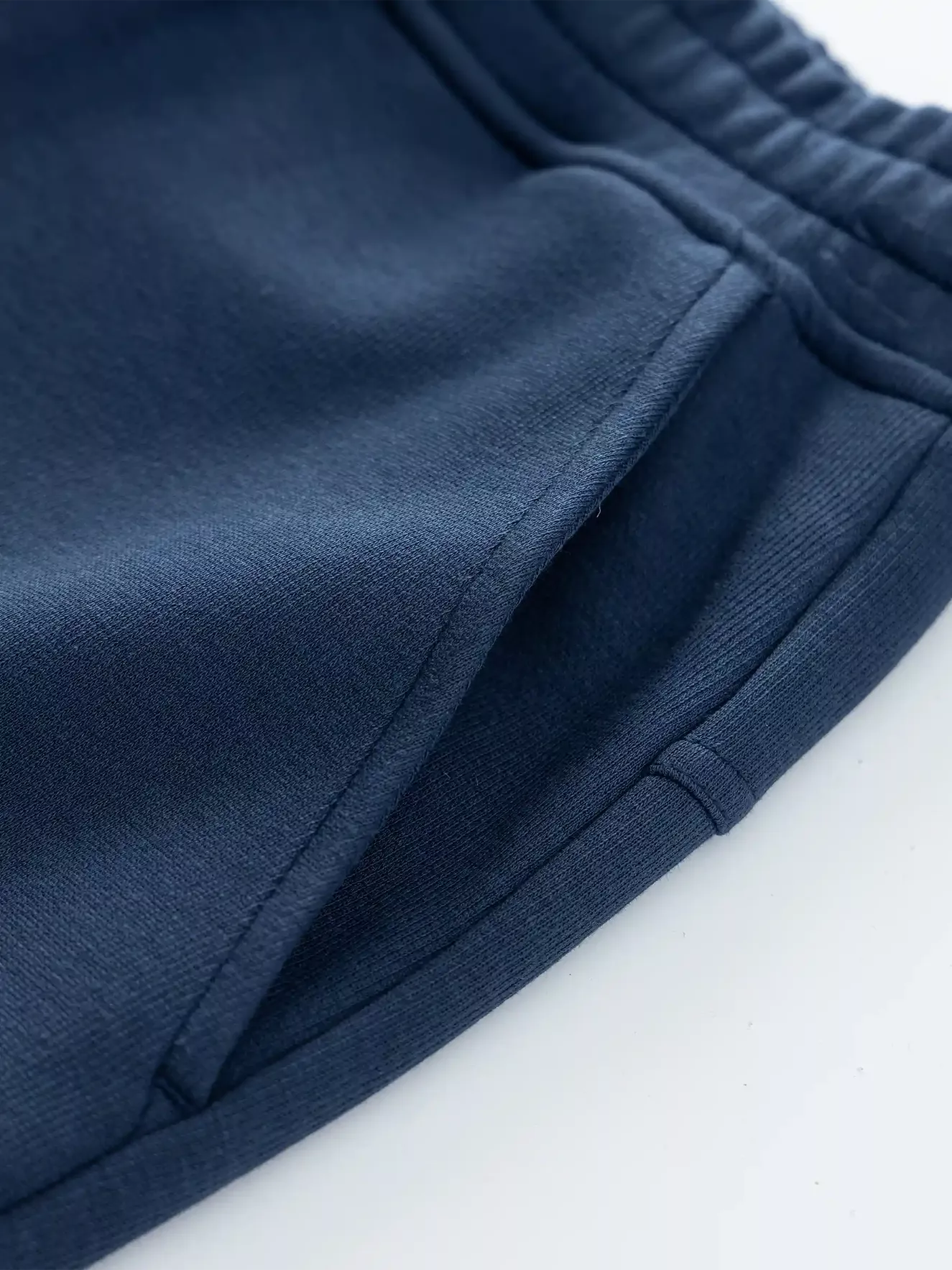 Quần Nỉ Nam 5S Fashion Cạp Chun Basic Slimfit BQNI24001