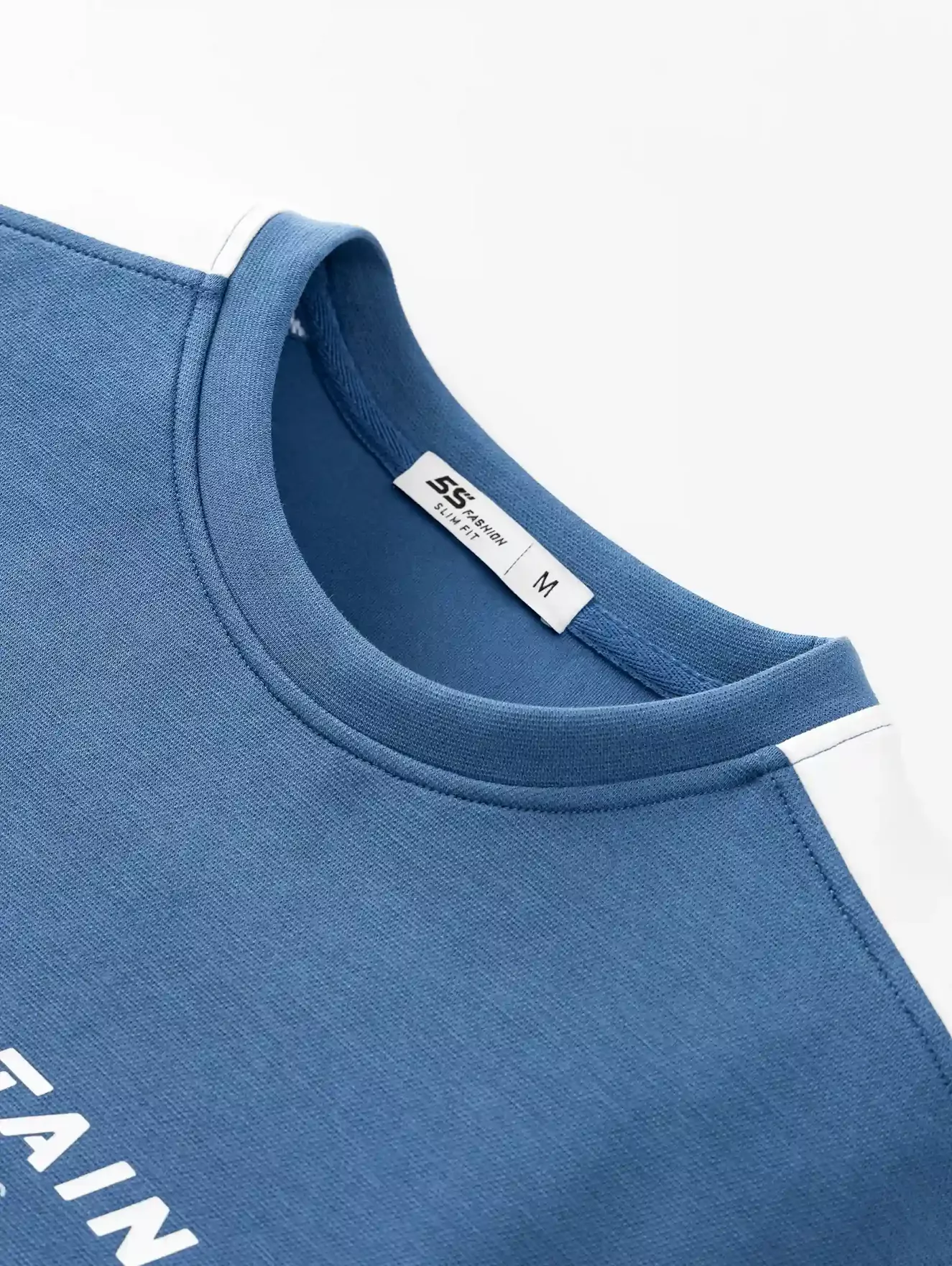 Áo Nỉ Nam Can Phối 5S Fashion Phom Slimfit BANI24004