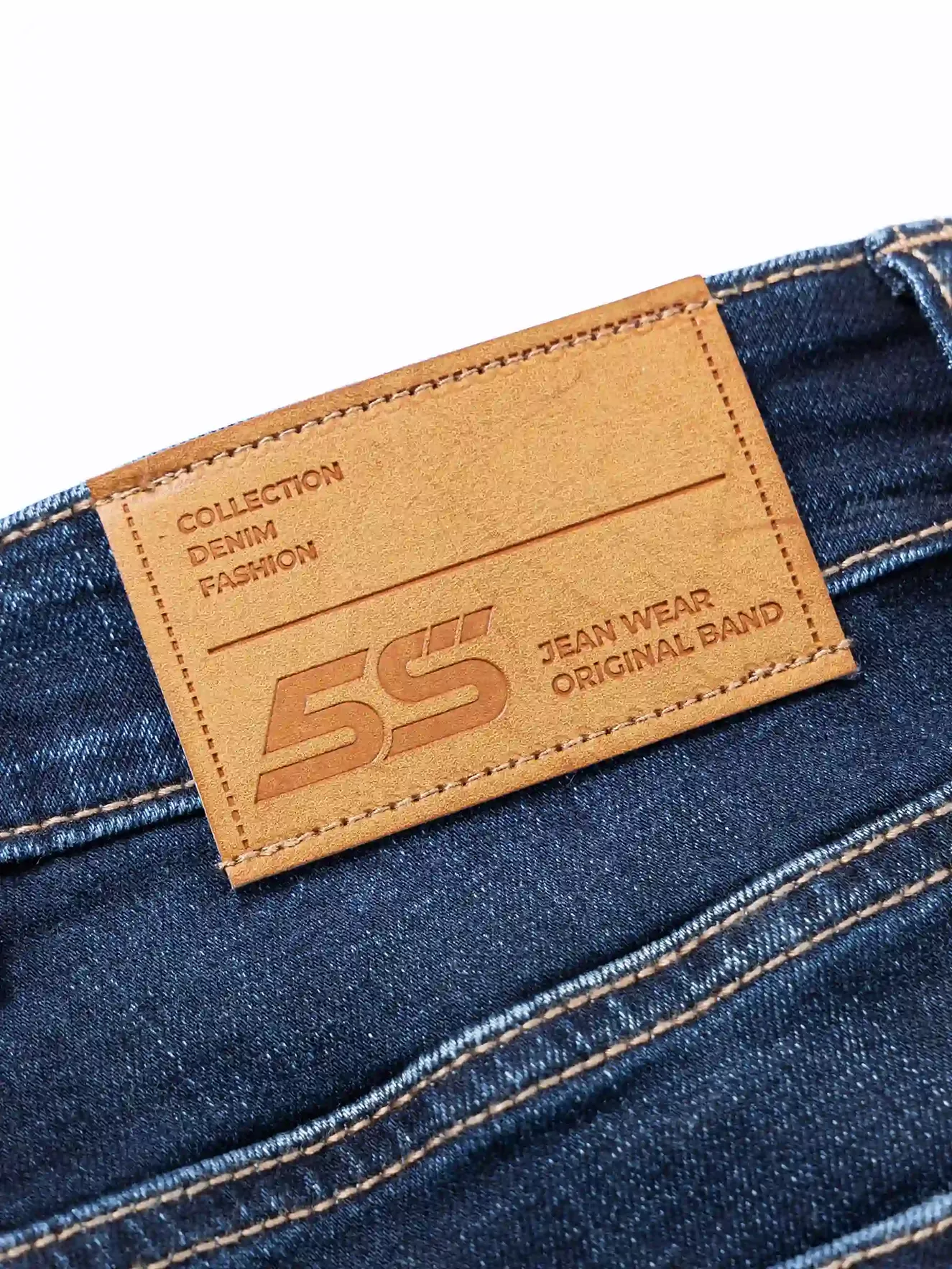 Quần Jean Nam 5S Fashion Cottton Phom Slimfit QBD23002