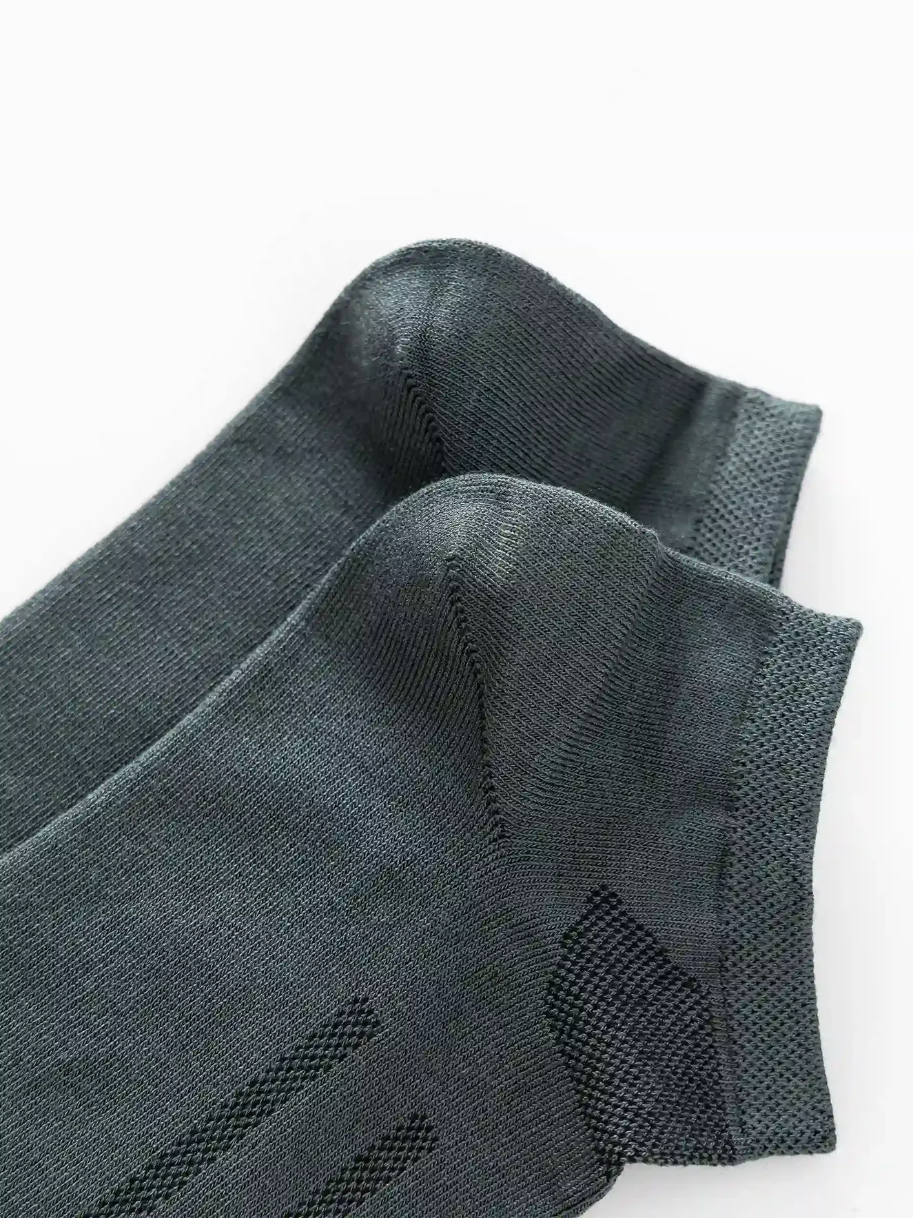 Tất Nam Cổ Ngắn 5S Fashion Dệt Họa Tiết Đơn Giản TAT24003