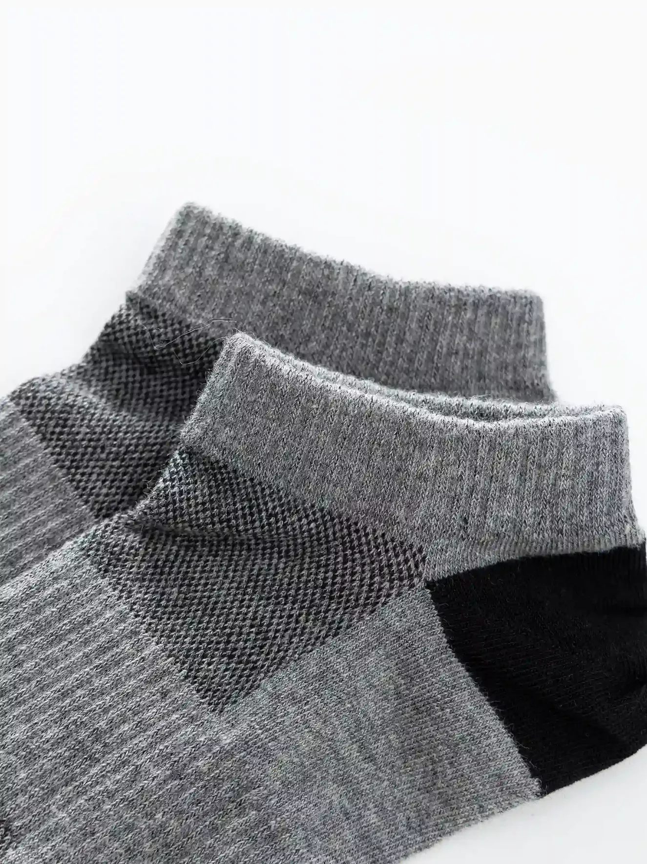 Tất Nam Cổ Ngắn 5S Fashion Phối Màu Dệt Hiệu Ứng Cao Cấp TAT24105