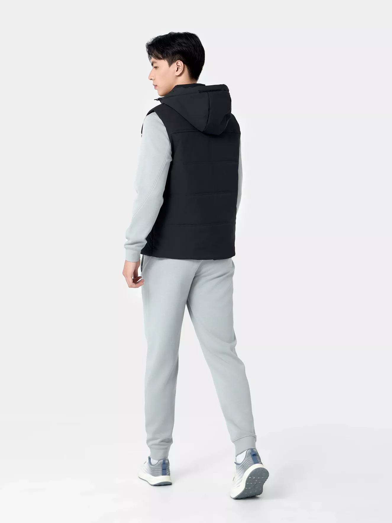 Áo Khoác Chần Bông Gile 5S Fashion Có Mũ Tháo Rời Basic APH24025