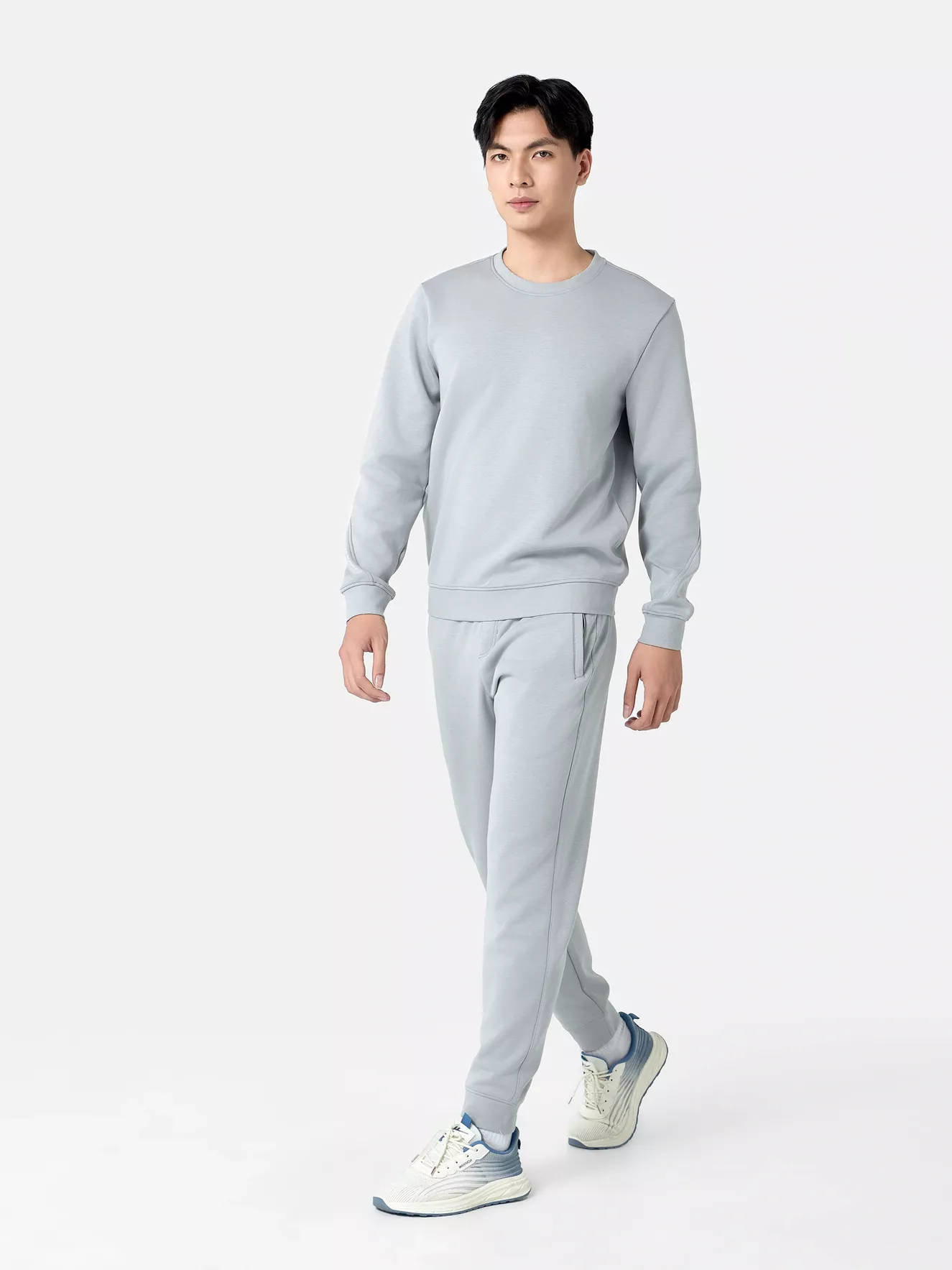 Bộ Quần Áo Nỉ Nam 5S Fashion Classic Phom Slimfit BNI24026
