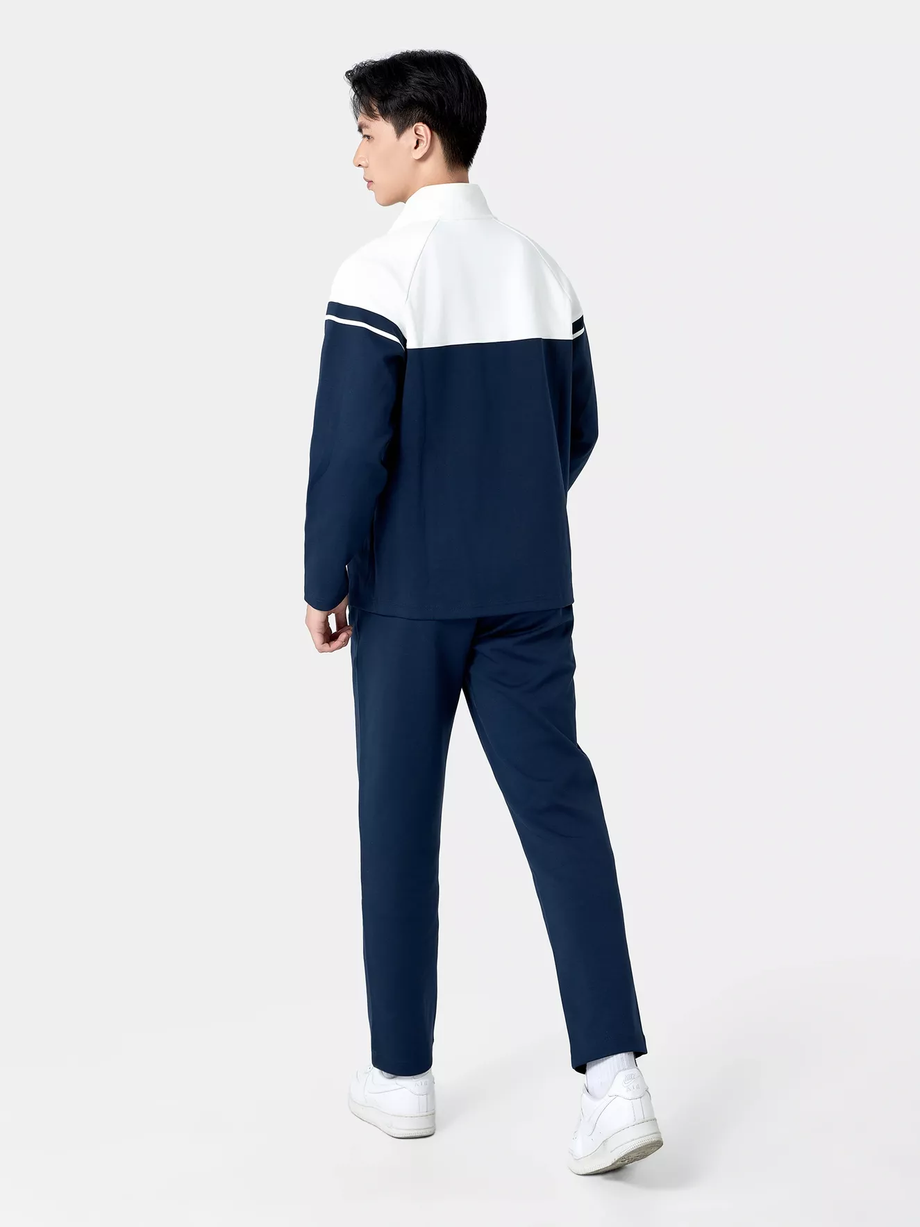 Bộ Nỉ Khóa Nam 5S Fashion Can Phối Phom Regular BNK24015