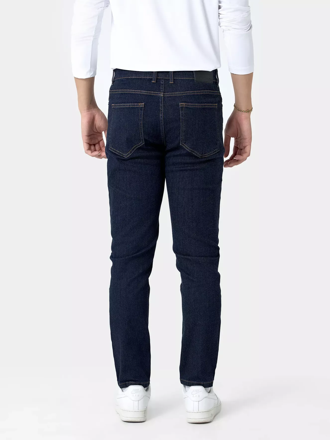 Quần Jean Nam Cotton 5S Fashion Trơn Phom Slimfit QJE24001