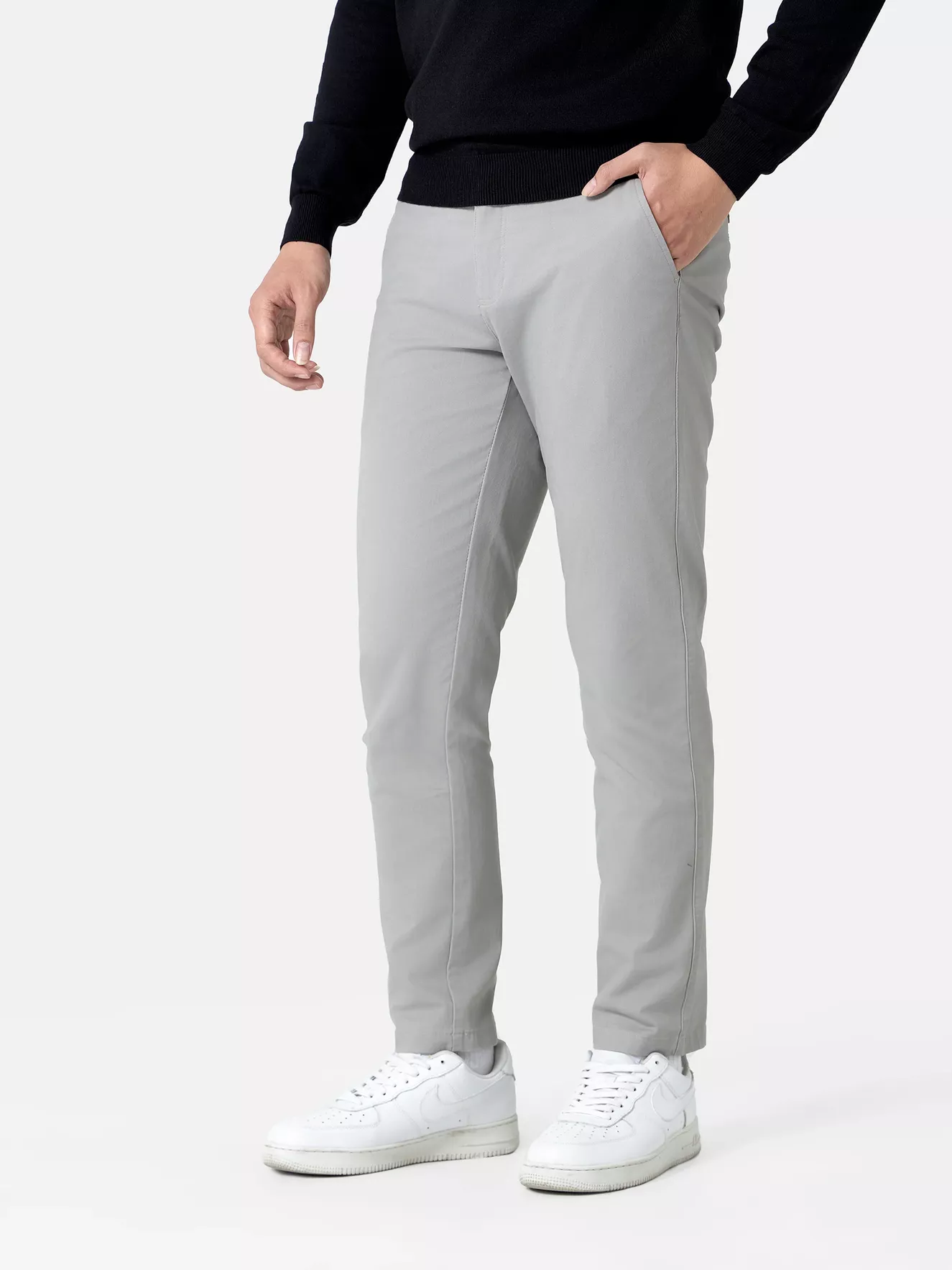 Quần Dài Kaki Nam 5S Fashion Basic Phom Slimfit QKK24111