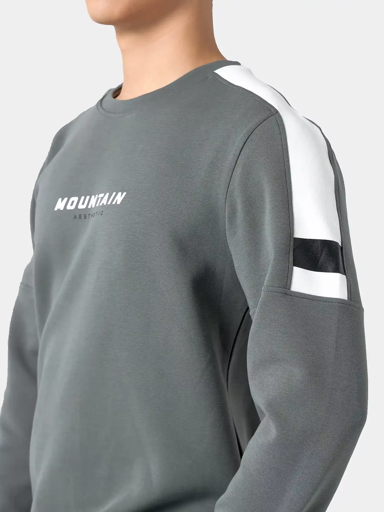 Bộ Quần Áo Nỉ Nam 5S Fashion In Chữ Can Phối BNI24004