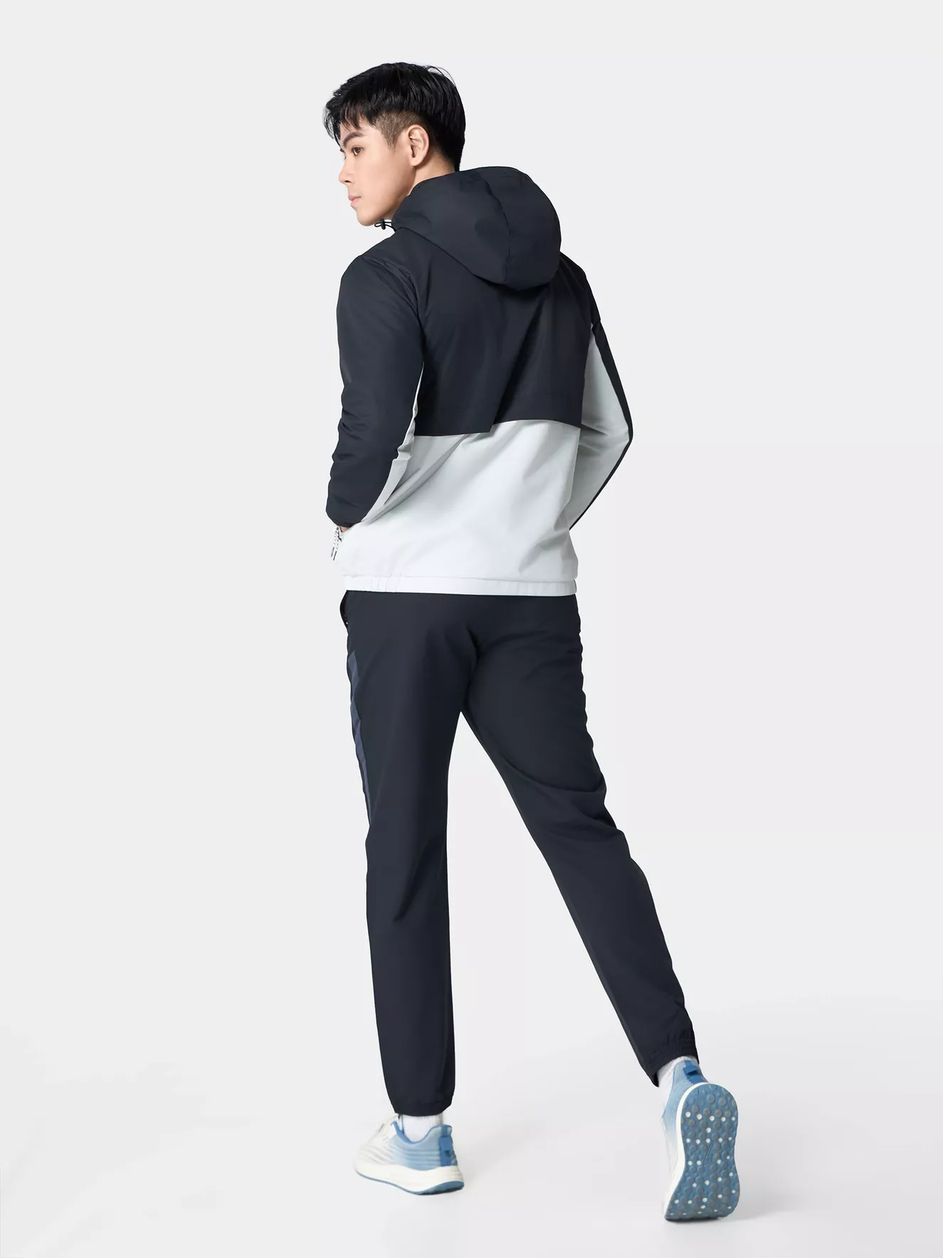 Áo Khoác Gió Nam Can Phối 5S Fashion Lót Nỉ AKG24004