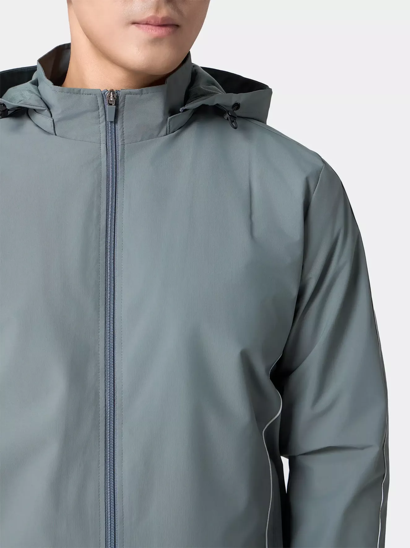 Áo Khoác Gió Nam Lót Lông Mũ Rời 5S Fashion Phom Regular AKG24015