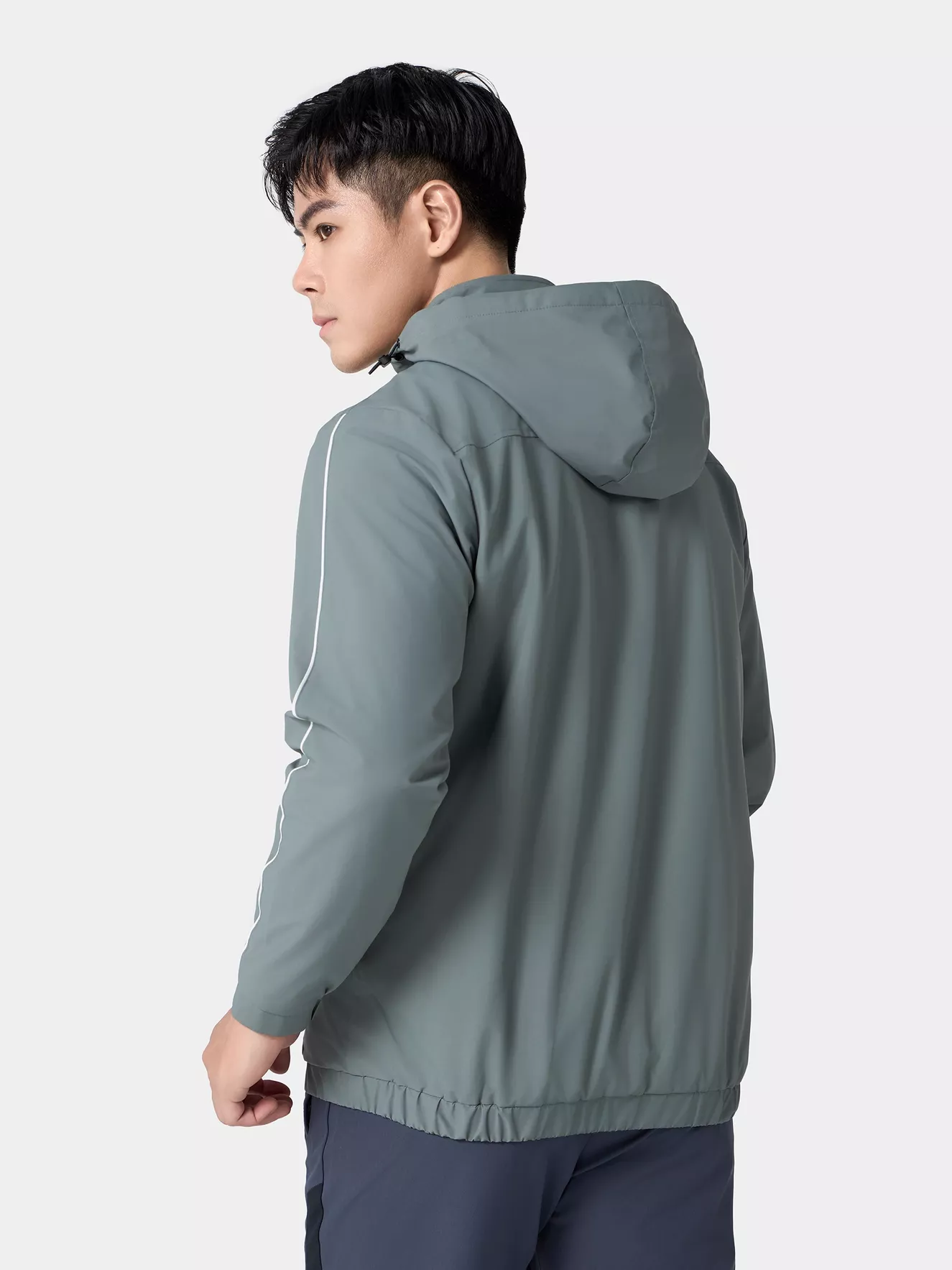 Áo Khoác Gió Nam Lót Lông Mũ Rời 5S Fashion Phom Regular AKG24015