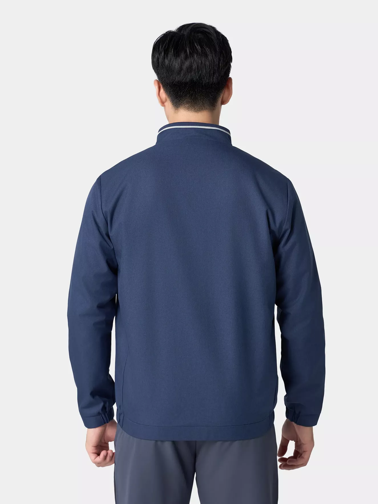 Áo Khoác Thời Trang Nam 5S Fashion Cổ Dệt Line AKH24003