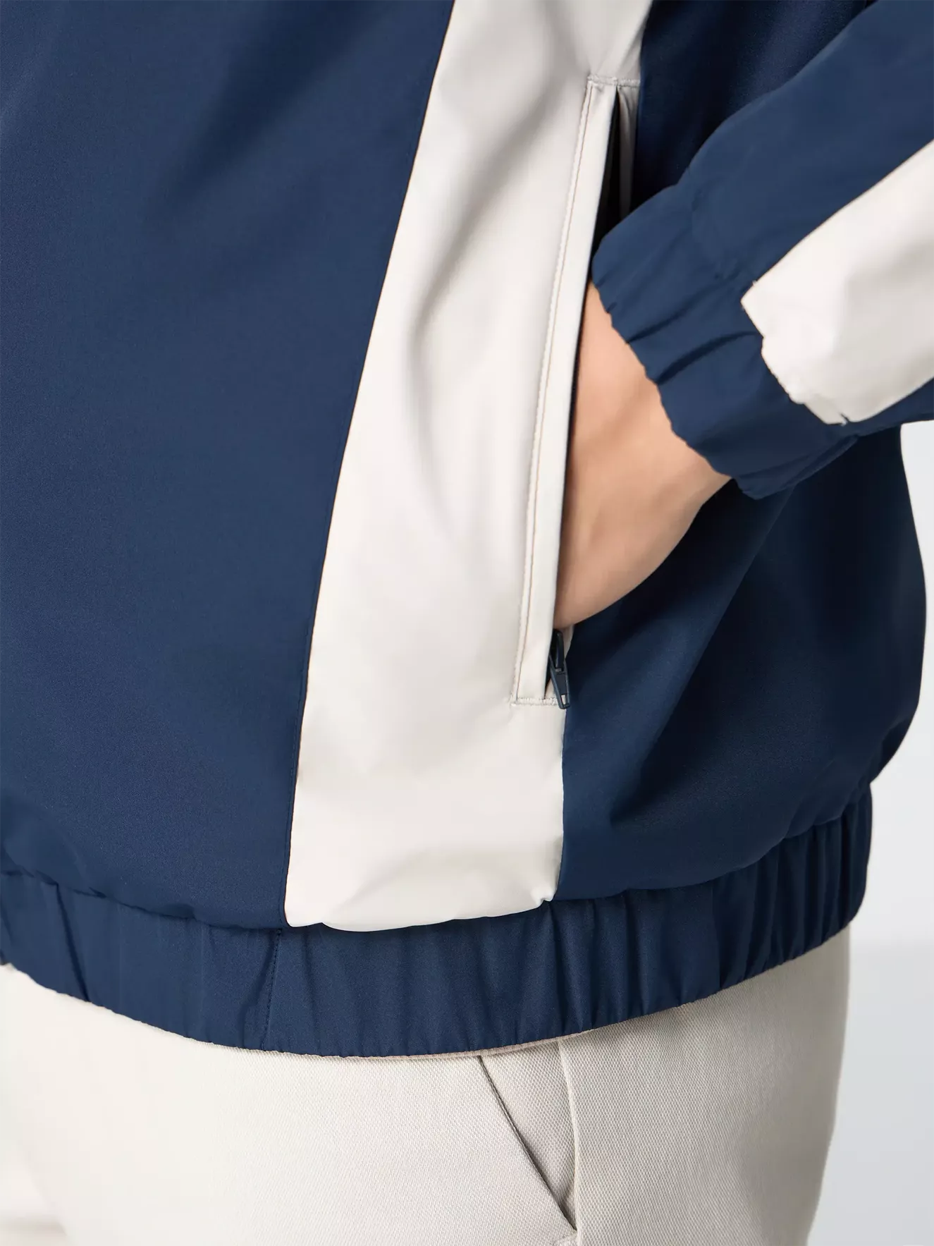 Áo Khoác Bomber Nam Lót Lông 5S Fashion Can Phối Slimfit AKB24012