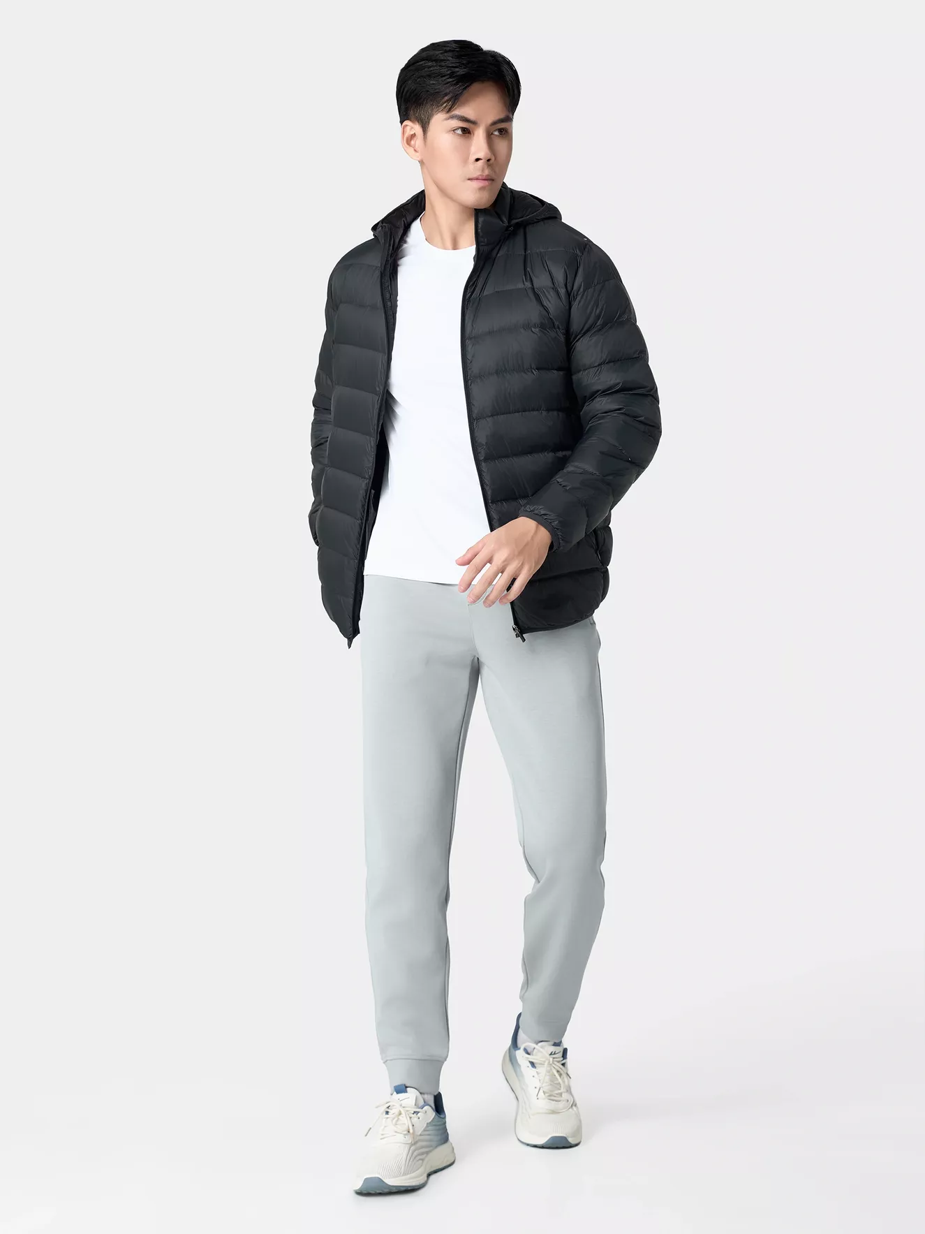 Áo Phao Lông Vũ 5S Fashion Siêu Nhẹ, Trơn Basic APH24023 