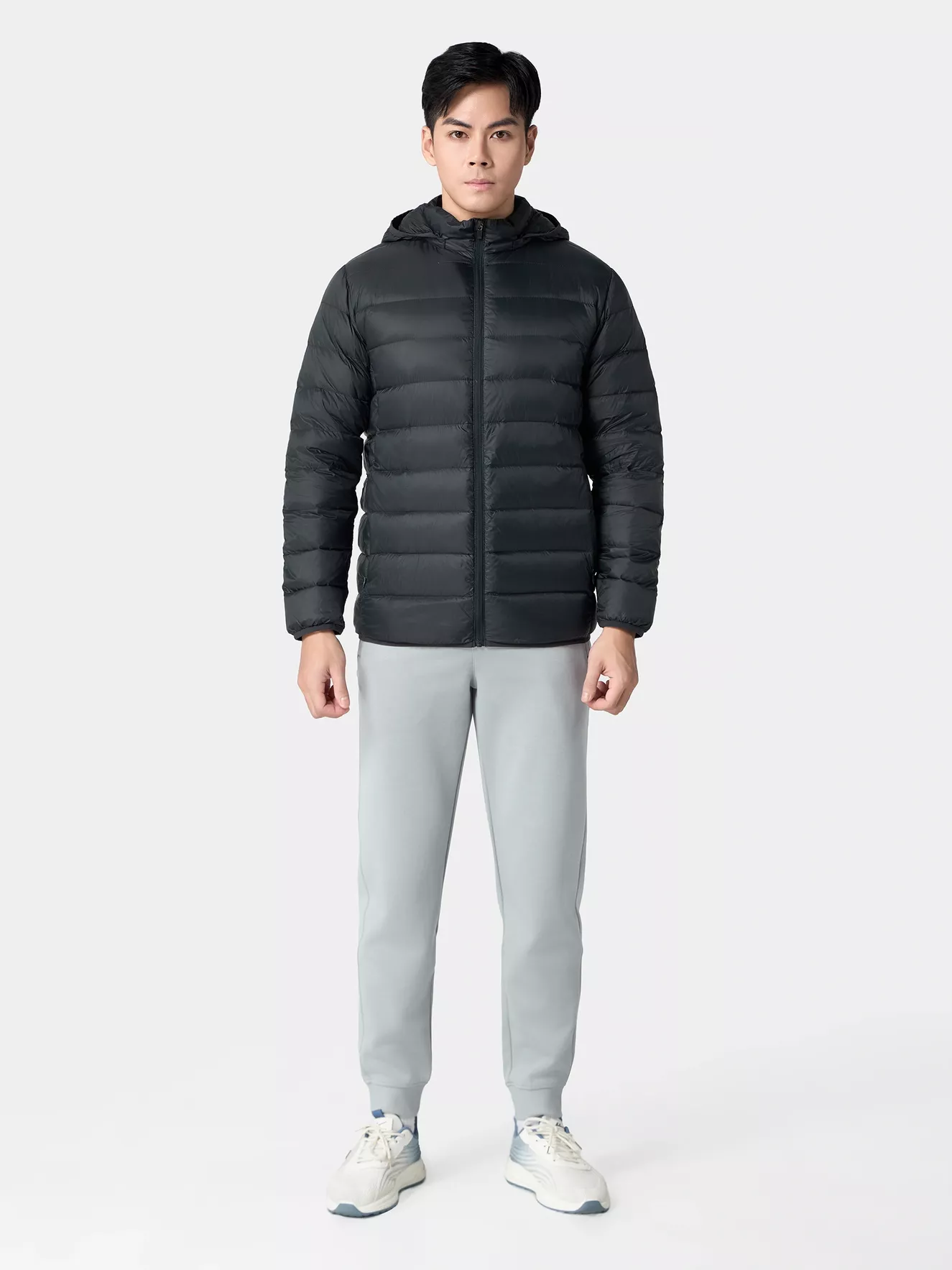 Áo Phao Lông Vũ 5S Fashion Siêu Nhẹ, Trơn Basic APH24023 