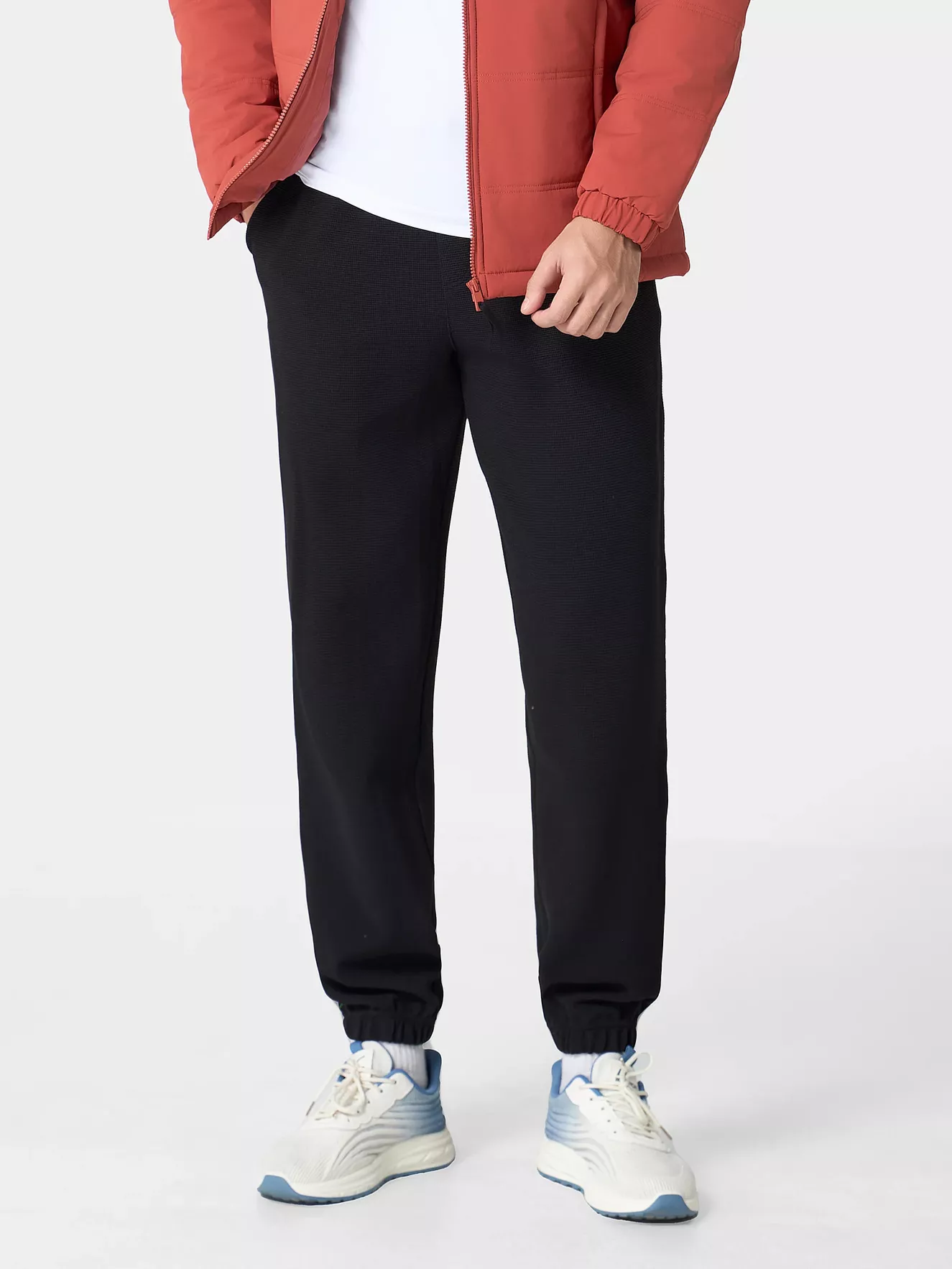 Quần Nỉ Nam 5S Fashion Trơn Vải Hiệu Ứng Casual QNI24004