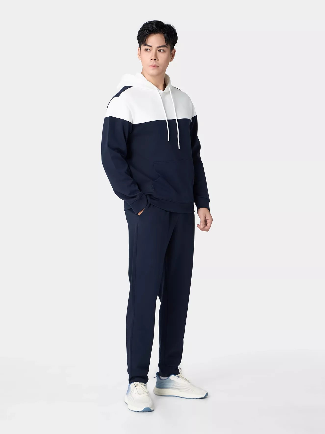 Bộ Quần Áo Nỉ Hoodie Can Phối 5S Fashion Phom Casual BNH24011