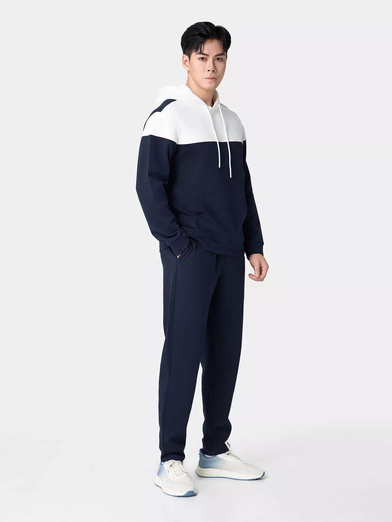 Bộ Quần Áo Nỉ Hoodie Can Phối 5S Fashion Phom Casual BNH24011