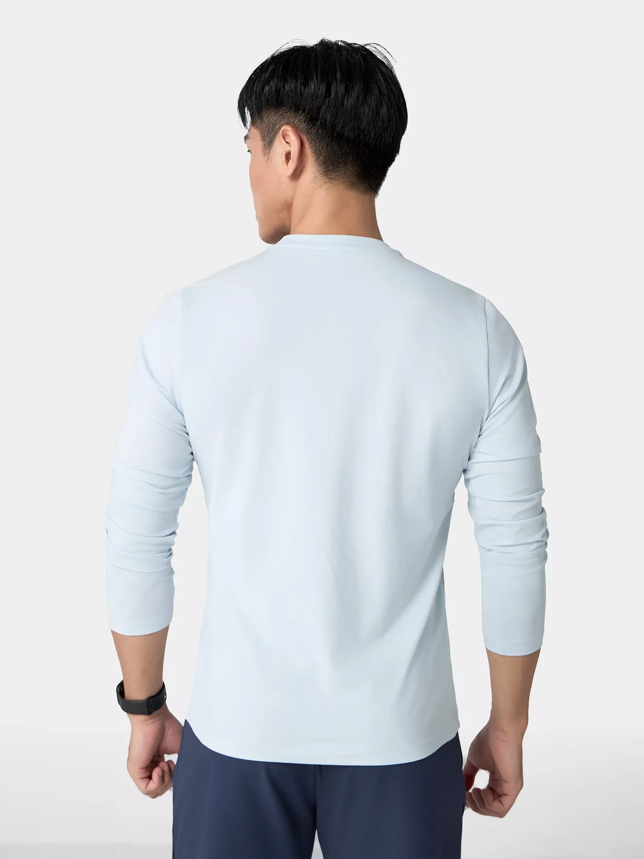 Áo Thun Nam Tay Dài Cotton 5S Fashion Phom Slimfit ATH24010