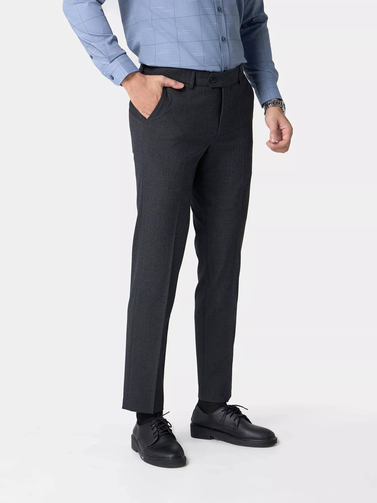 Quần Tây Nam Melage 5S Fashion Phom Slimfit QAU24033