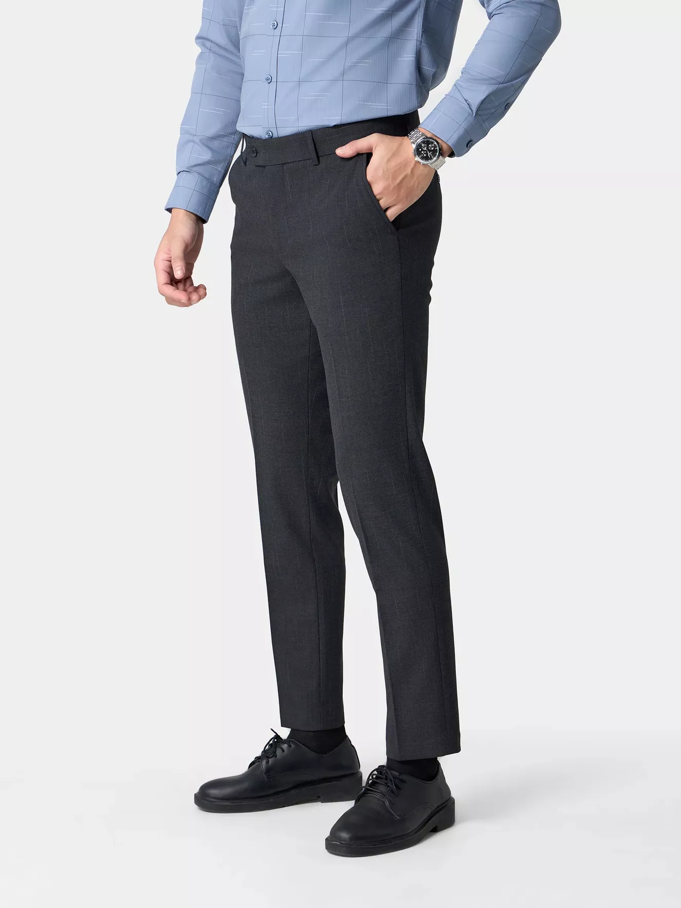 Quần Tây Nam Melage 5S Fashion Phom Slimfit QAU24033