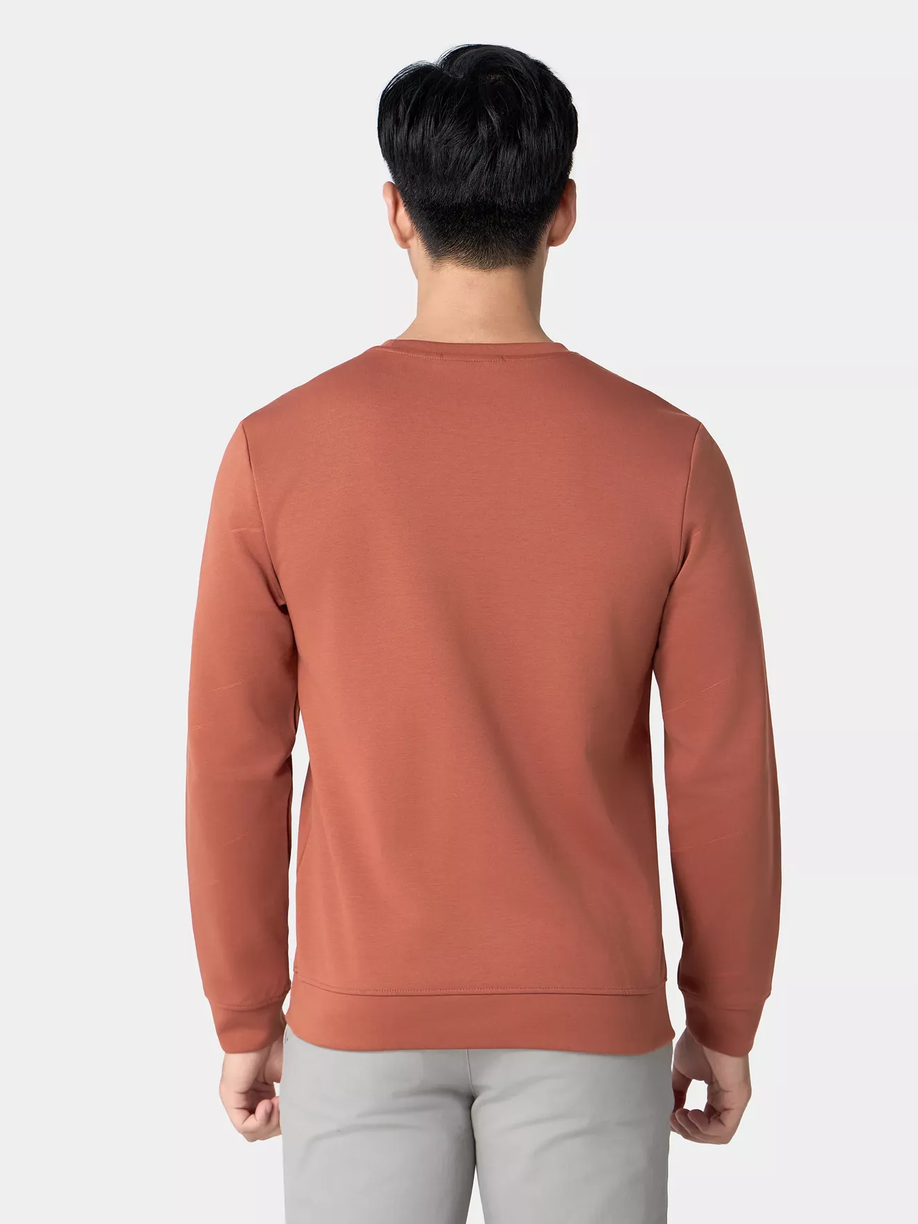 Áo Nỉ Nam 5S FASHION Họa Tiết Phom Slimfit ANI24010