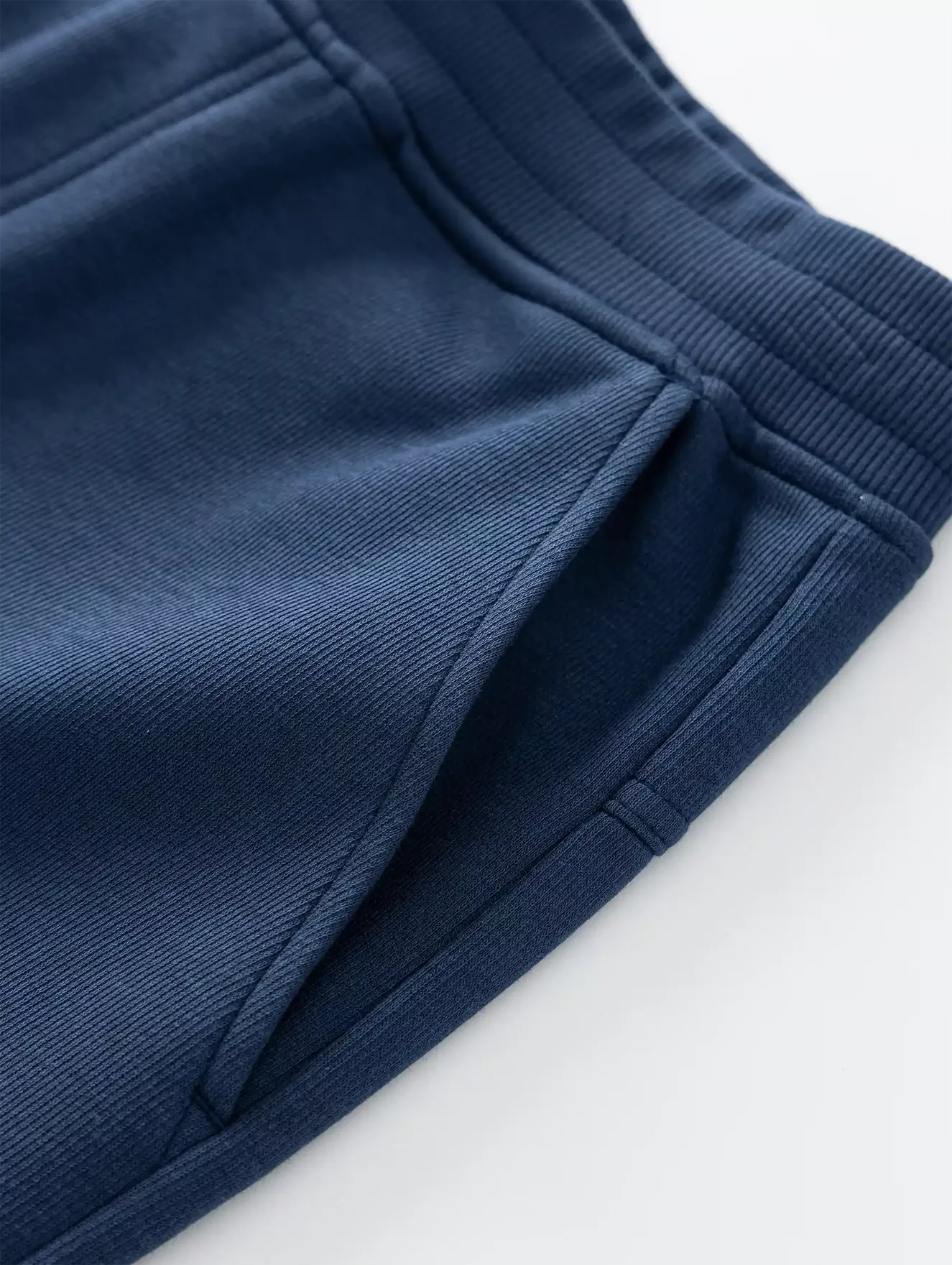 Quần Nỉ Nam 5S Fashion Cạp Chun Basic Slimfit BQNI24101