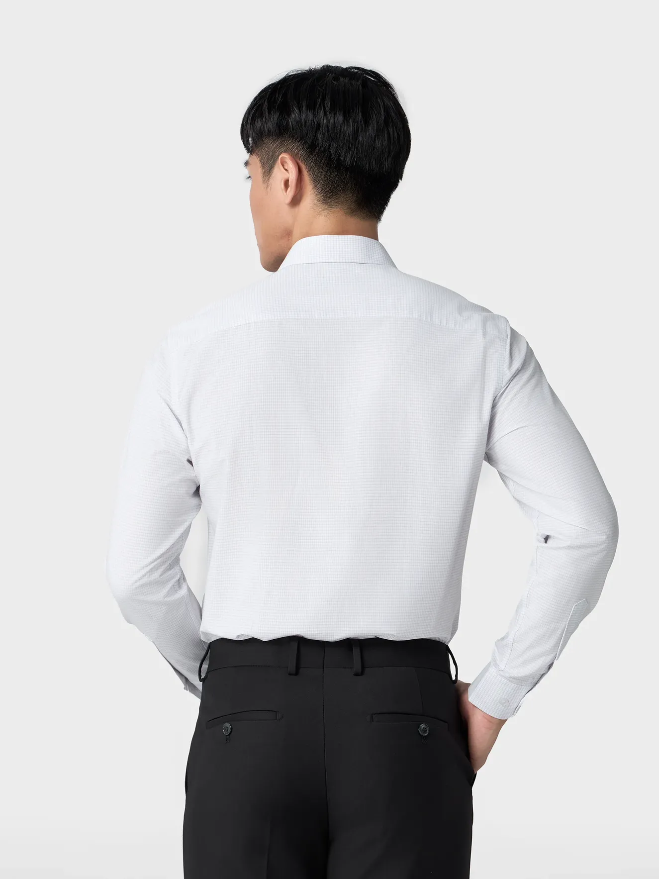 Áo Sơ Mi Nam Dài Tay Kẻ Ô 5S Fashion Có Túi Ngực ASM24060