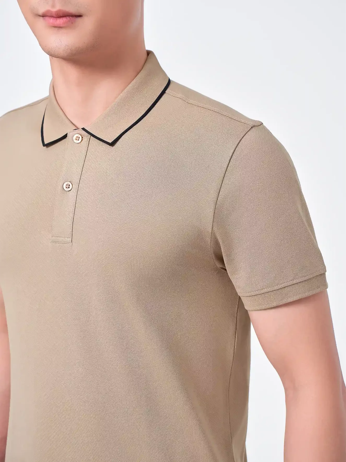 Áo Polo Nam 5S Fashion Trơn Basic Slimfit APC24070