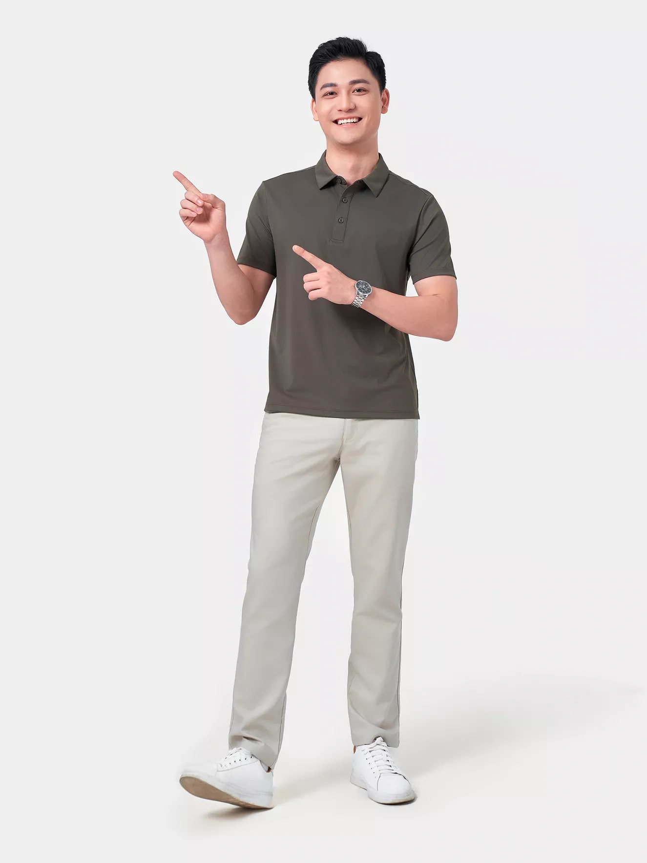 Áo Polo Nam Thể Thao 5S Fashion Regular APC24068