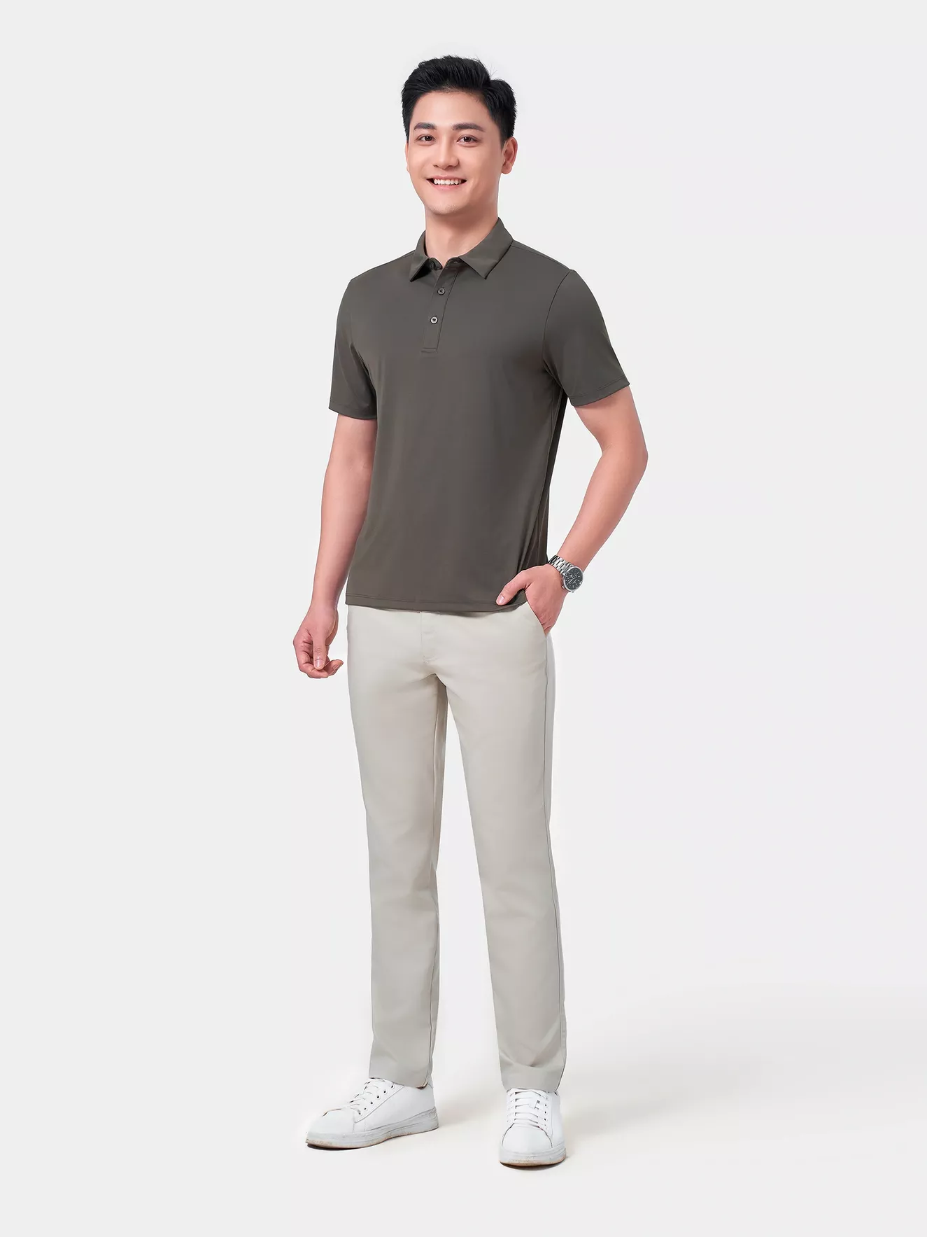 Áo Polo Nam Thể Thao 5S Fashion Regular APC24068