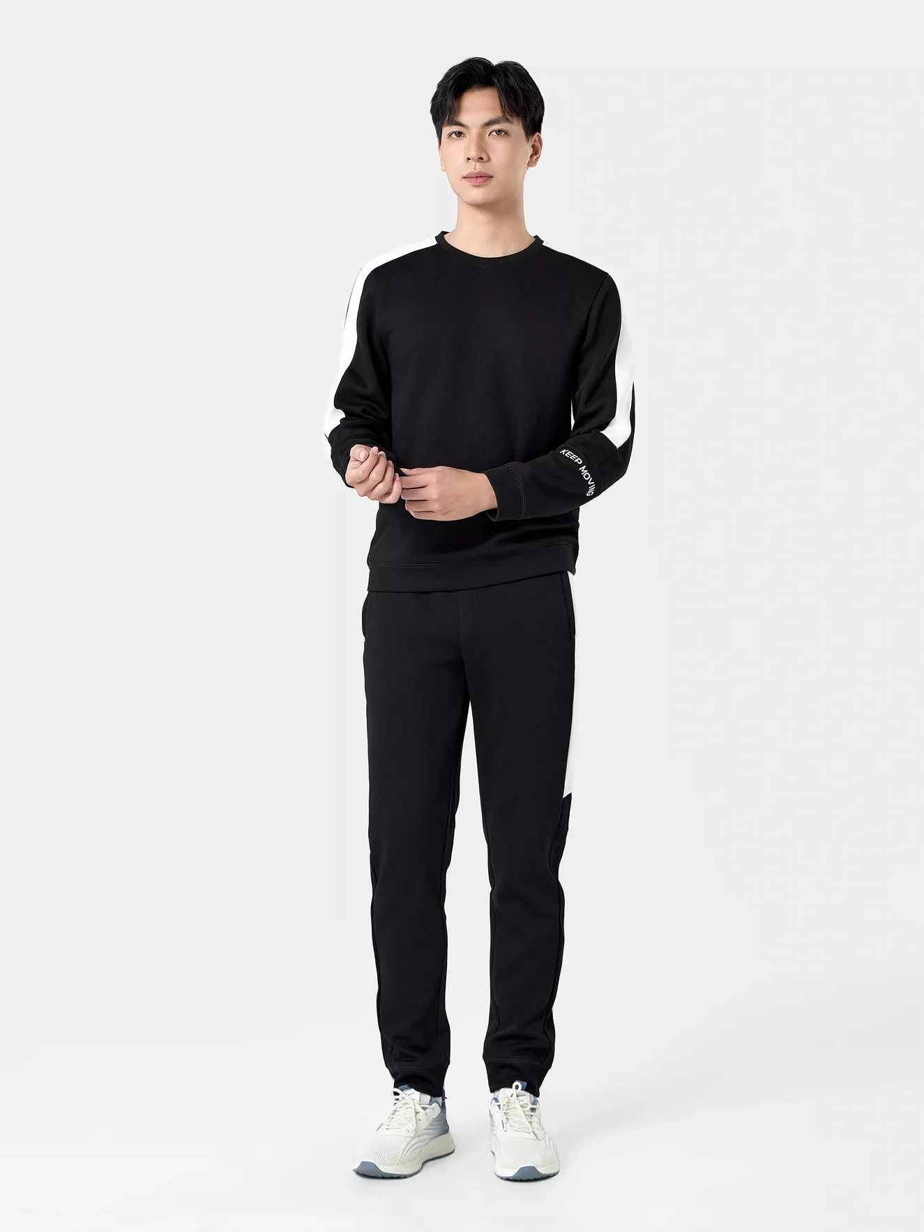 Bộ Quần Áo Nam Mùa Đông 5S Fashion Can Phối BNI24118