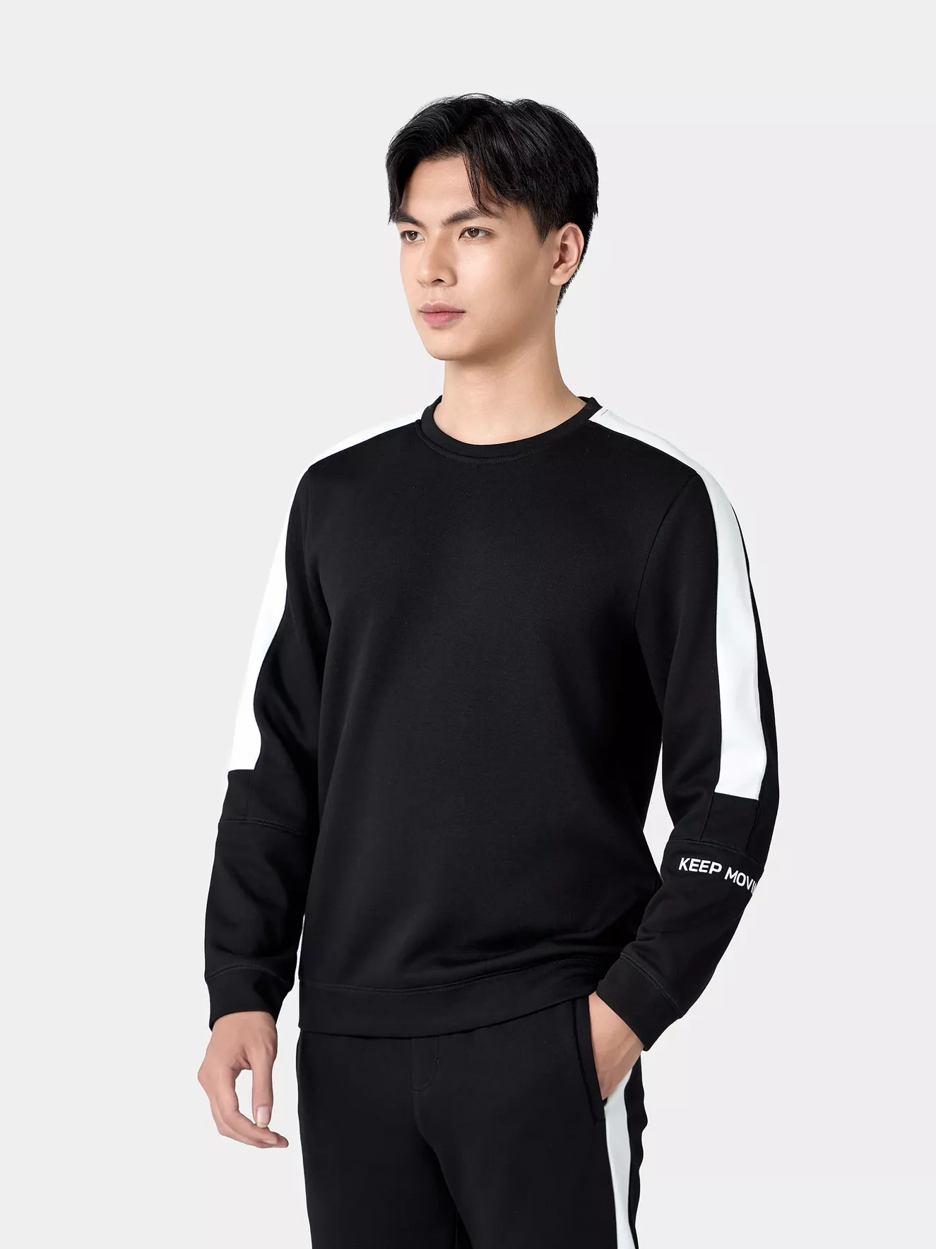 Bộ Quần Áo Nam Mùa Đông 5S Fashion Can Phối BNI24118