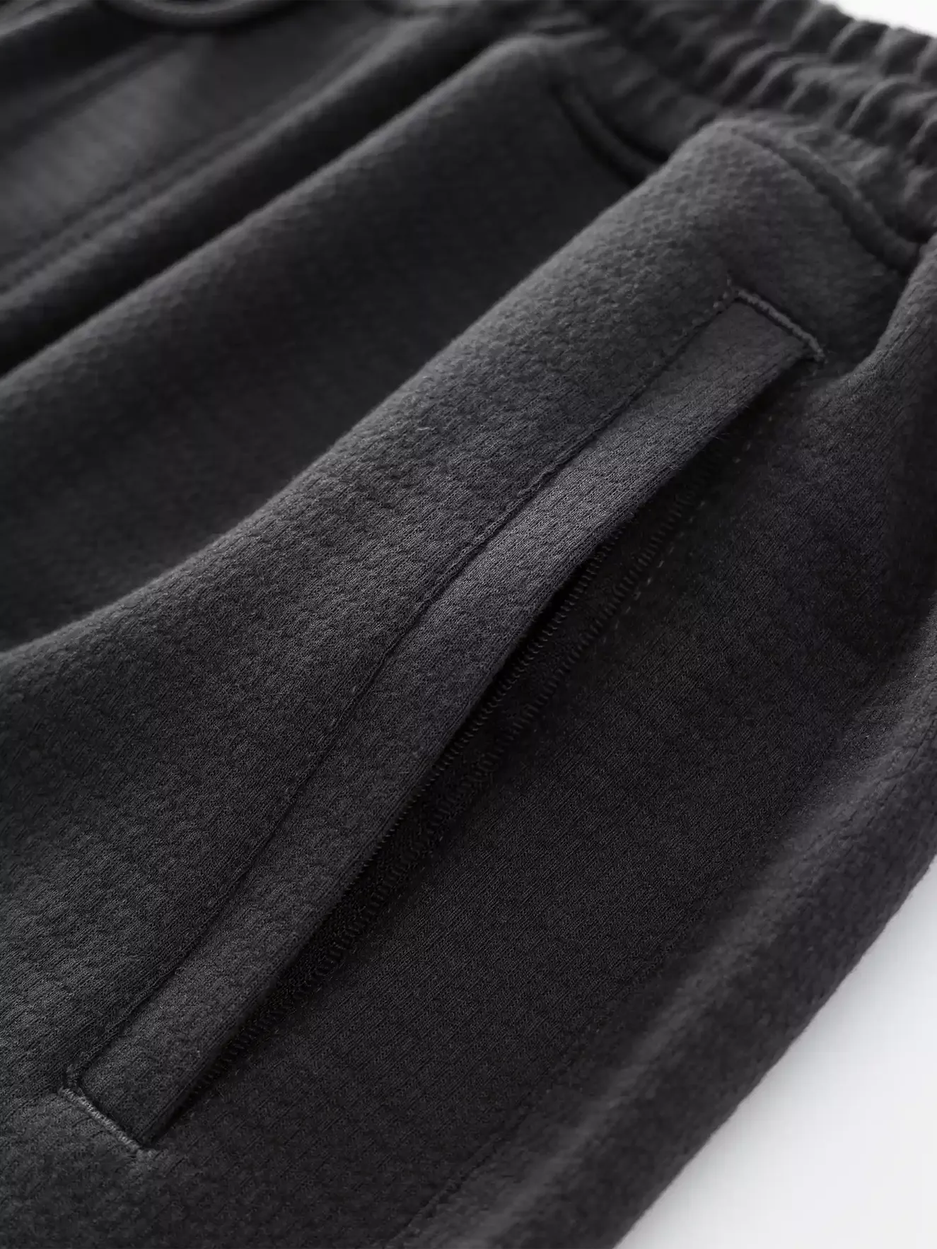 Quần Nỉ Nam Cotton 5S Fashion Trơn Vải Hiệu Ứng Casual QNI24001