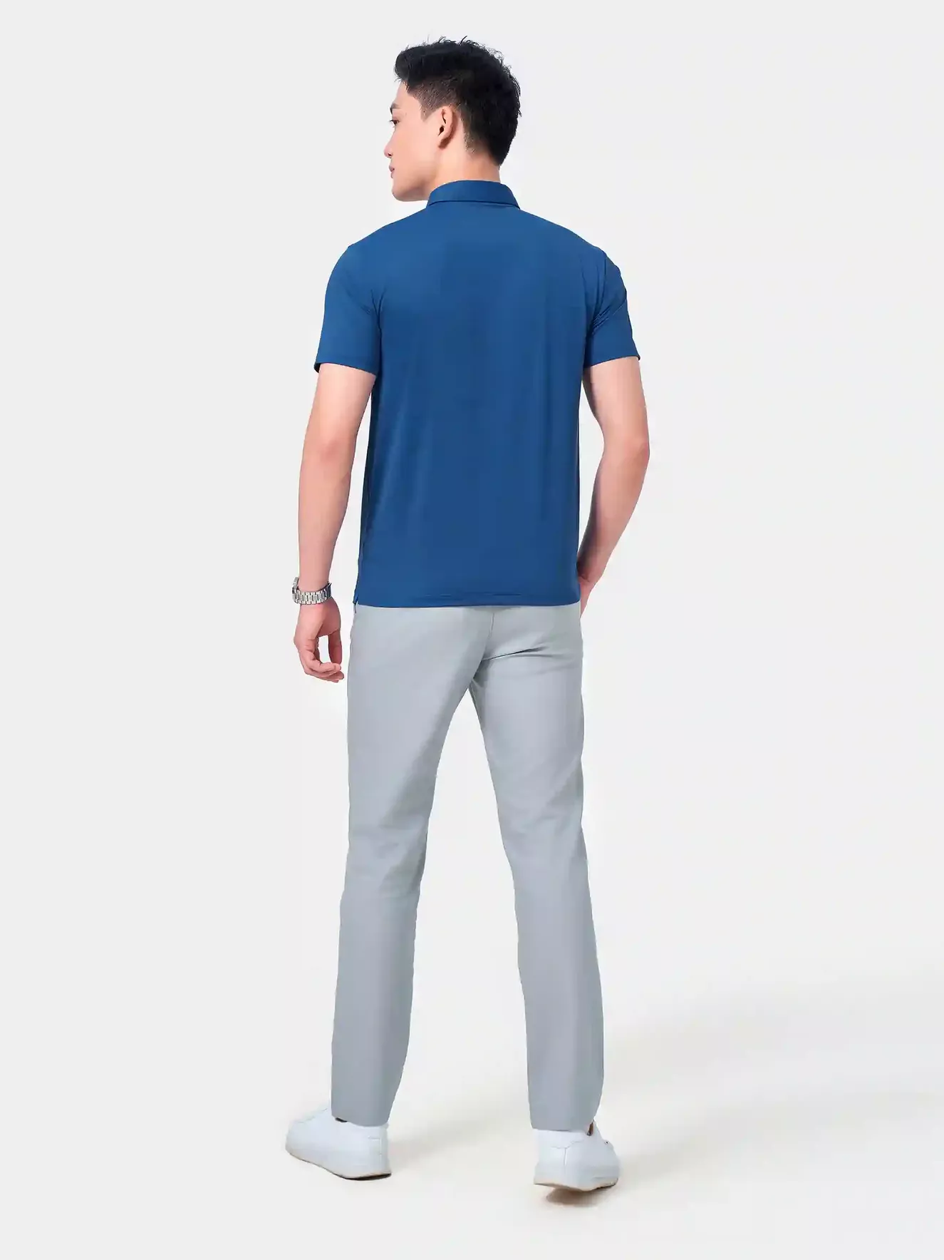 Áo Polo Nam 5S Fashion Sport Họa Tiết APC24066