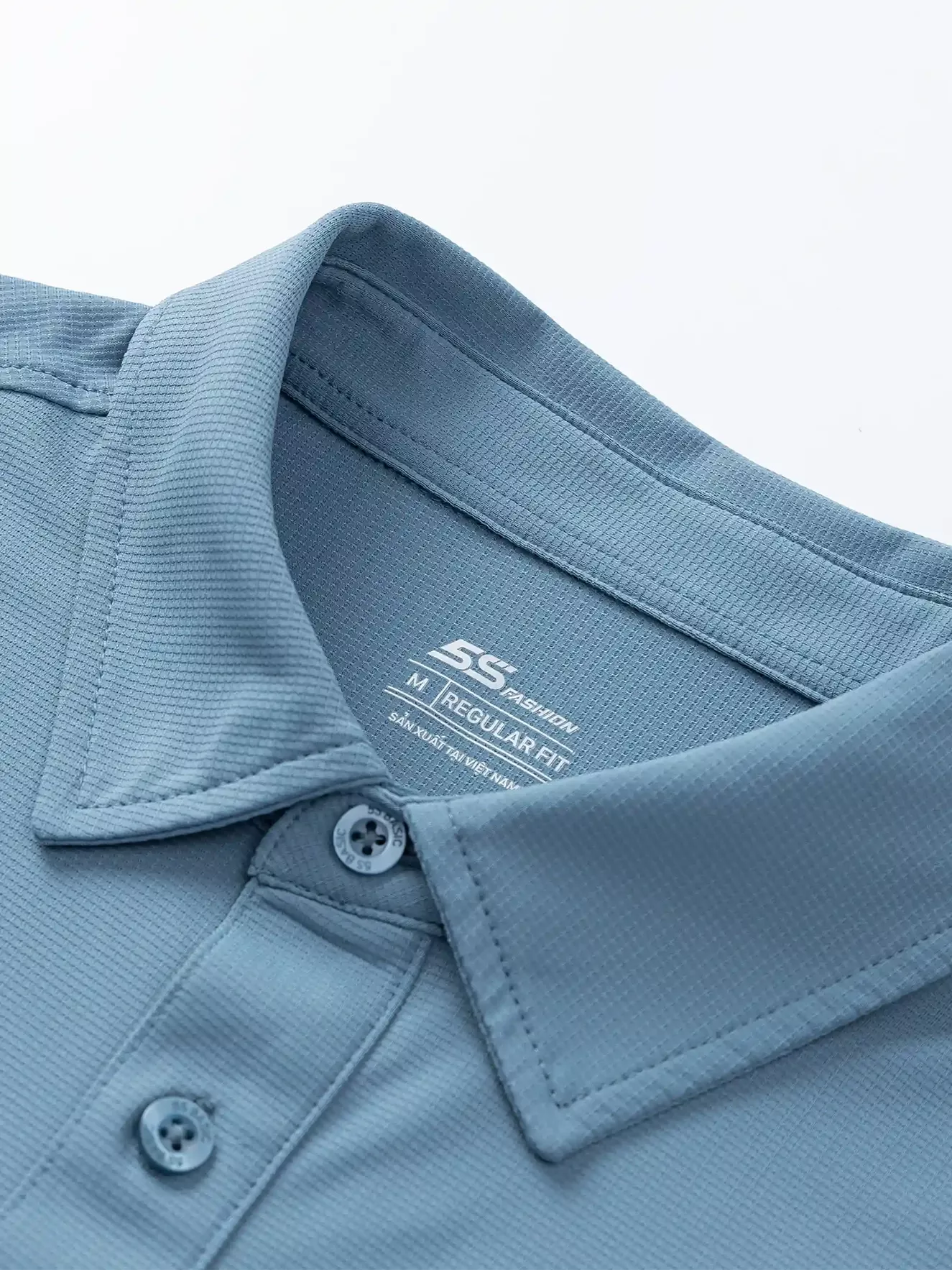 Áo Polo Nam 5S Fashion Sport Trơn Regular APC24067