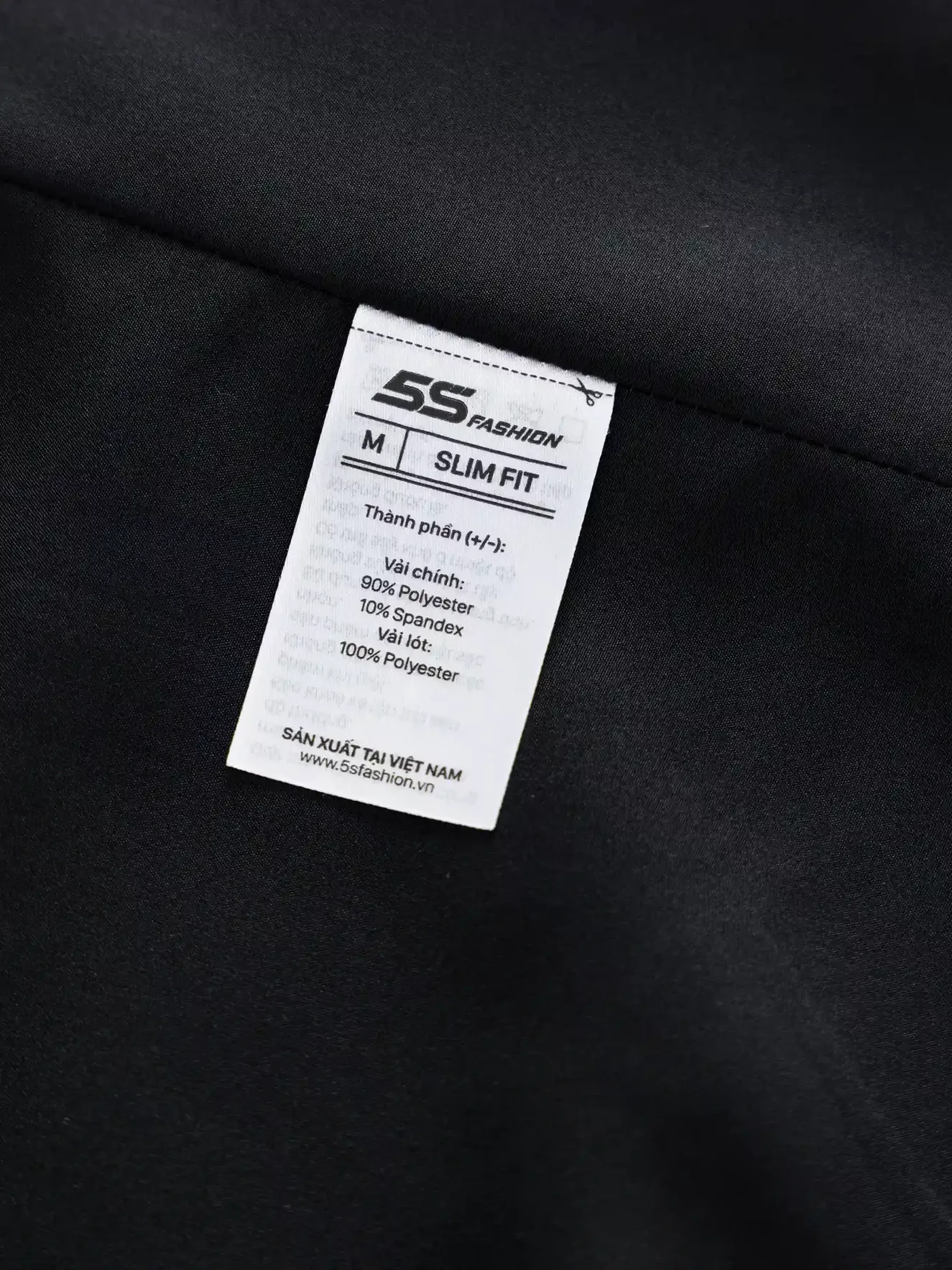 Áo Khoác Gió Nam Can Phối 5S Fashion Tháo Được Mũ BAKG24004