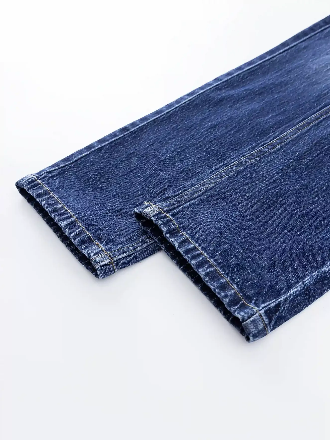 Quần Jean Nam Cotton 5S Fashion Màu Xanh Regular QJE24017