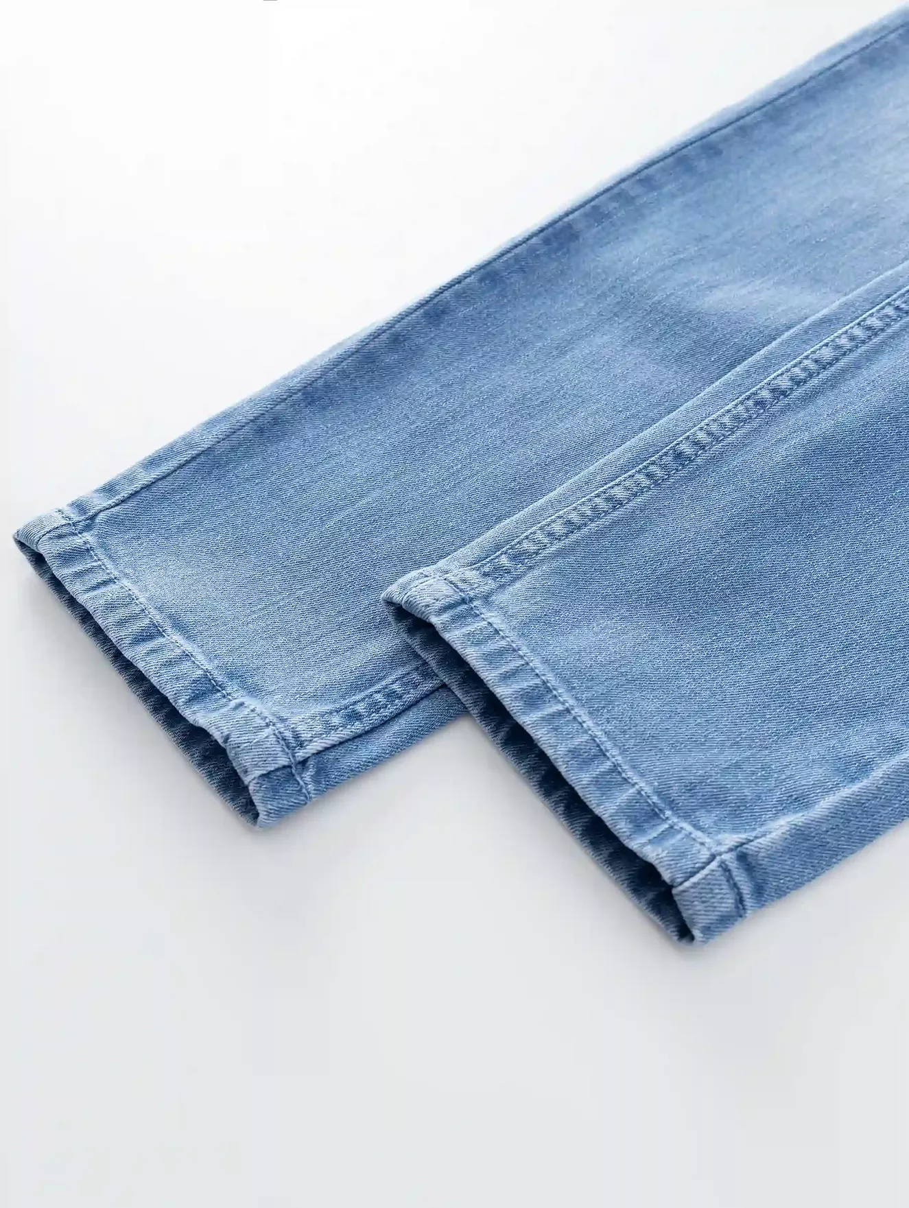 Quần Jean Nam Cotton 5S Fashion Tone Xanh Slimfit QJE24006