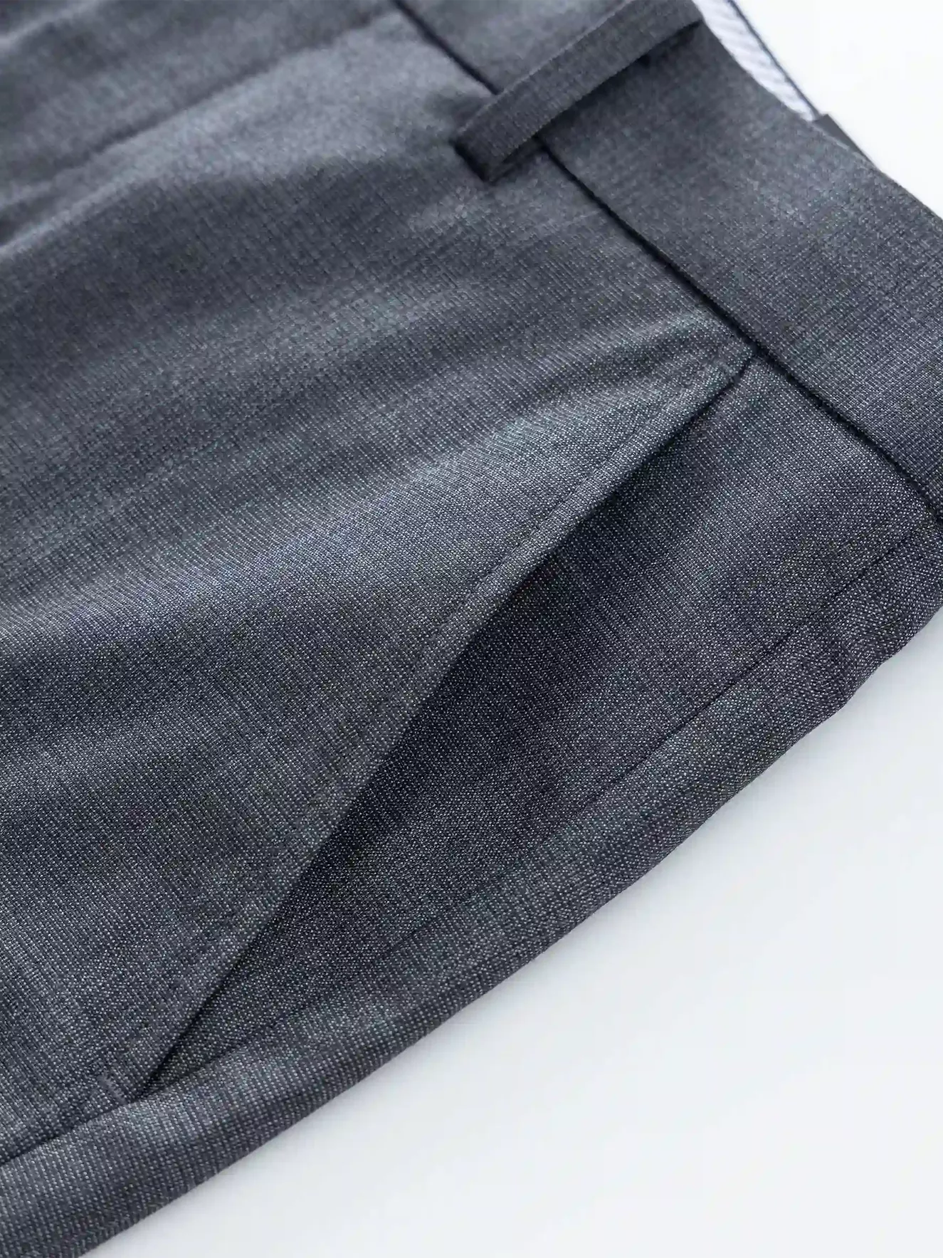 Quần Tây Nam 5S Fashion Dệt Kẻ Phom Slimfit QAU24031