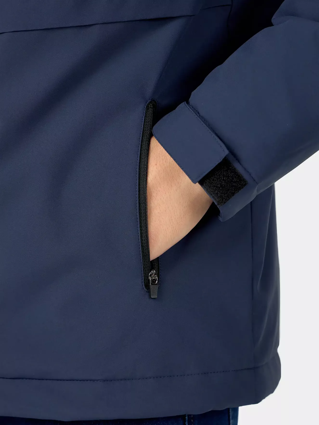 Áo Khoác Parka Nam 5S Fashion Trơn Phom Regular APH24030