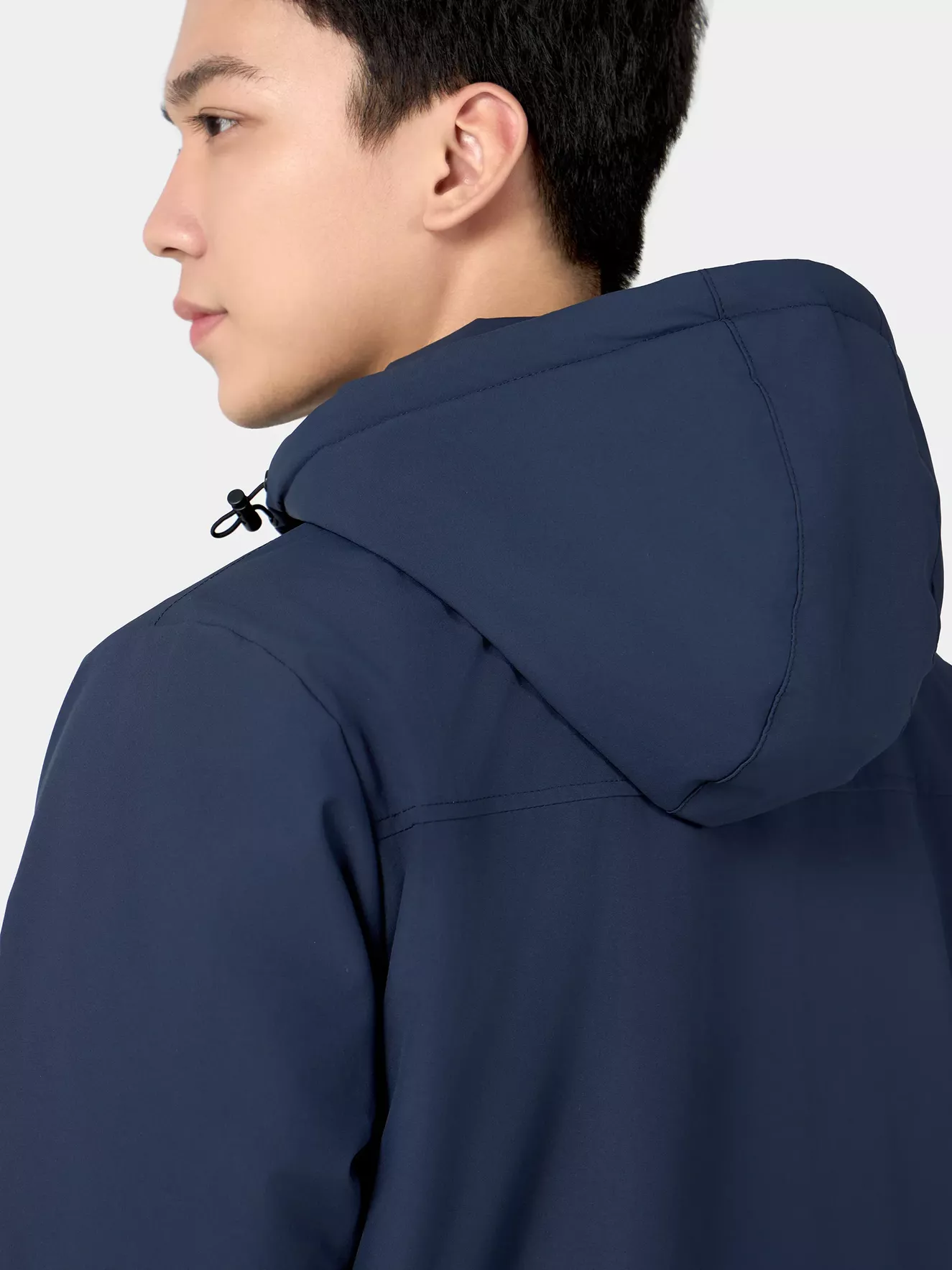 Áo Khoác Parka Nam 5S Fashion Trơn Phom Regular APH24030