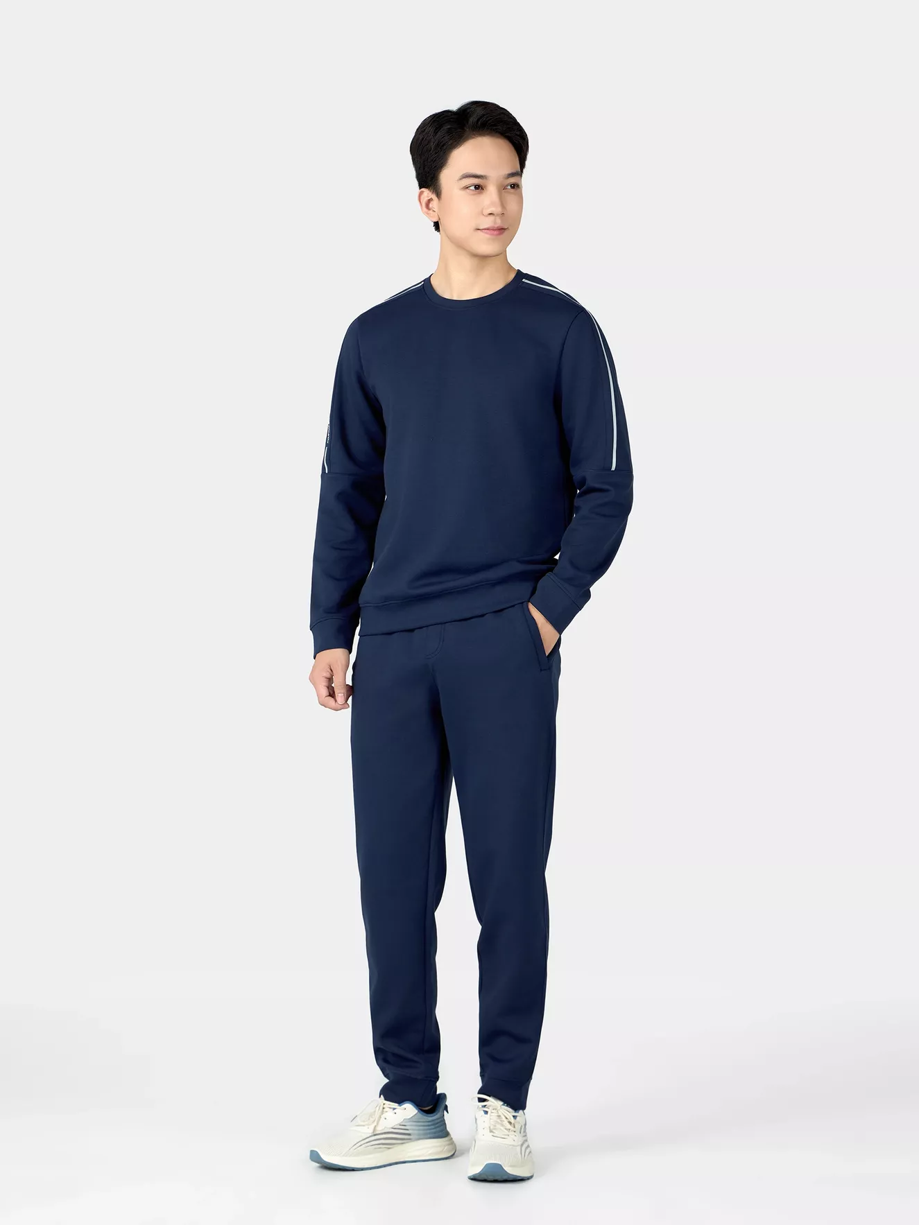 Quần Jogger Nam Trơn Chất Nỉ 5S Fashion Phom Slimfit BQNI24017