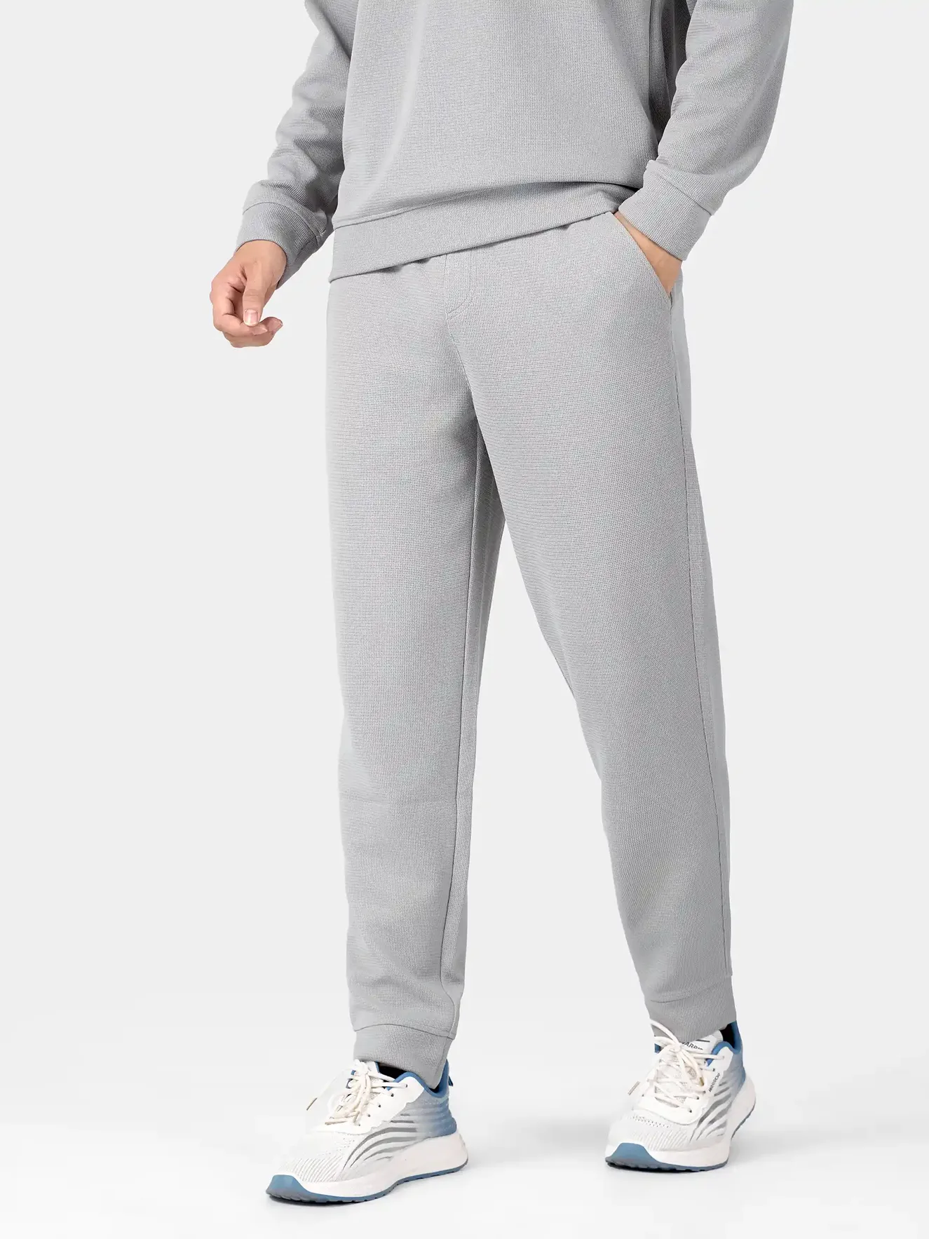 Bộ Quần Áo Nỉ Nam 5S Fashion Dệt Hiệu Ứng Phom Slimfit BNI24022