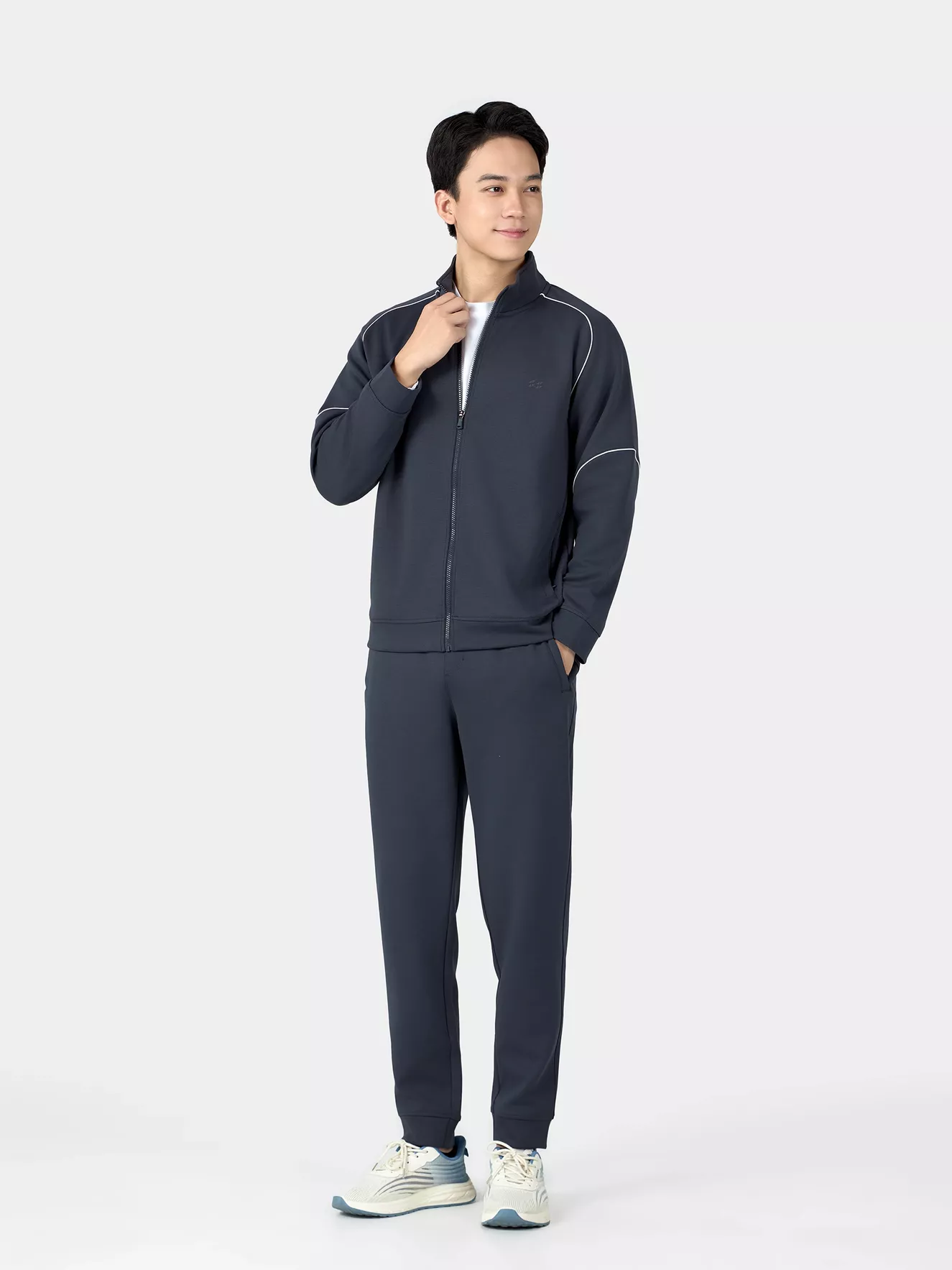 Quần Dài Nam Chất Nỉ 5S Fashion Trơn Basic BQNI24027