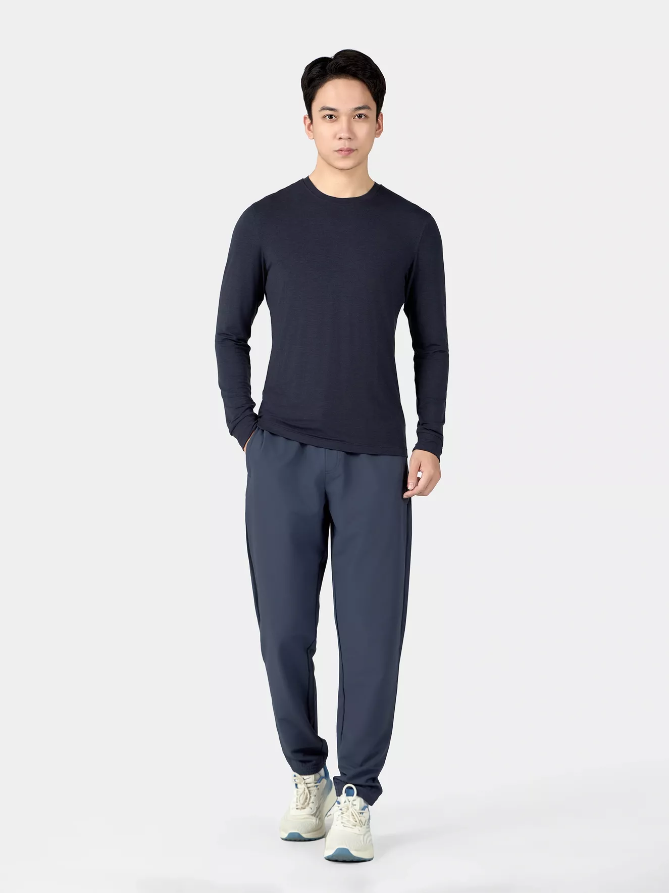 Áo Giữ Nhiệt Nam Cổ Tròn 5S Fashion EXTRA-WARM AGN24005