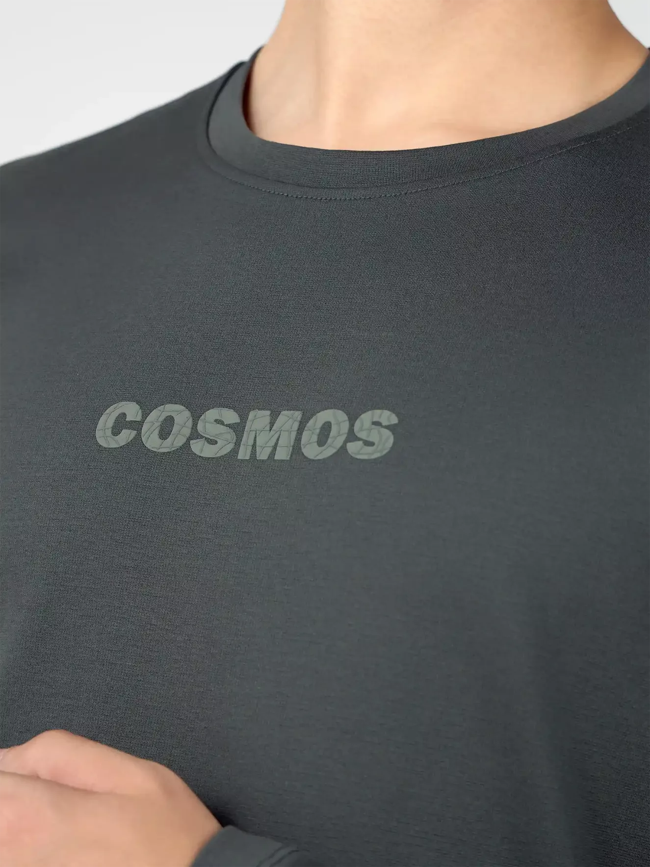 Áo Thun Nam Dài Tay 5S Fashion In Chữ Phom Slimfit ATH24029