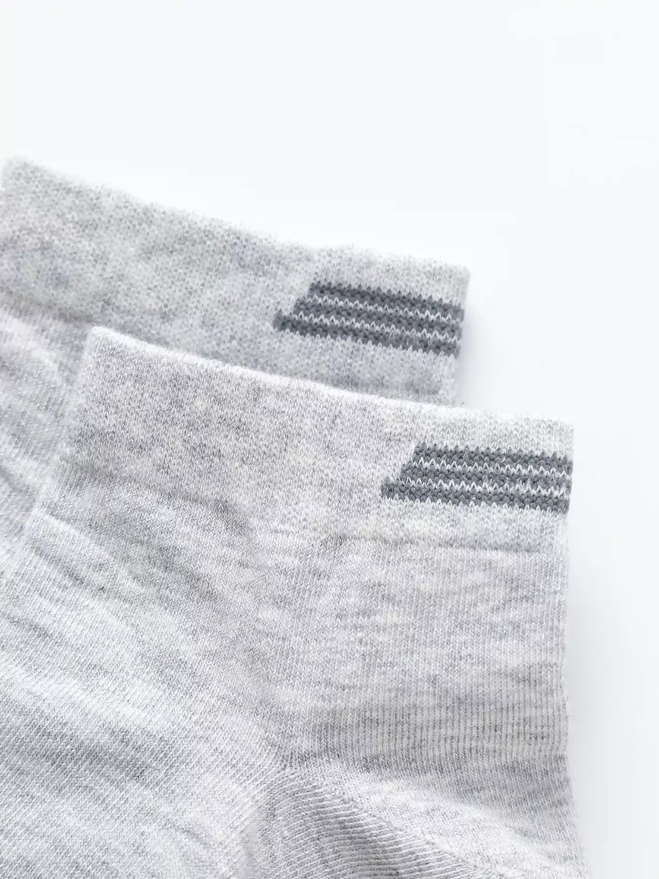 Tất Nam Cổ Lửng 5S Fashion Phối Dệt Kẻ TAT24131