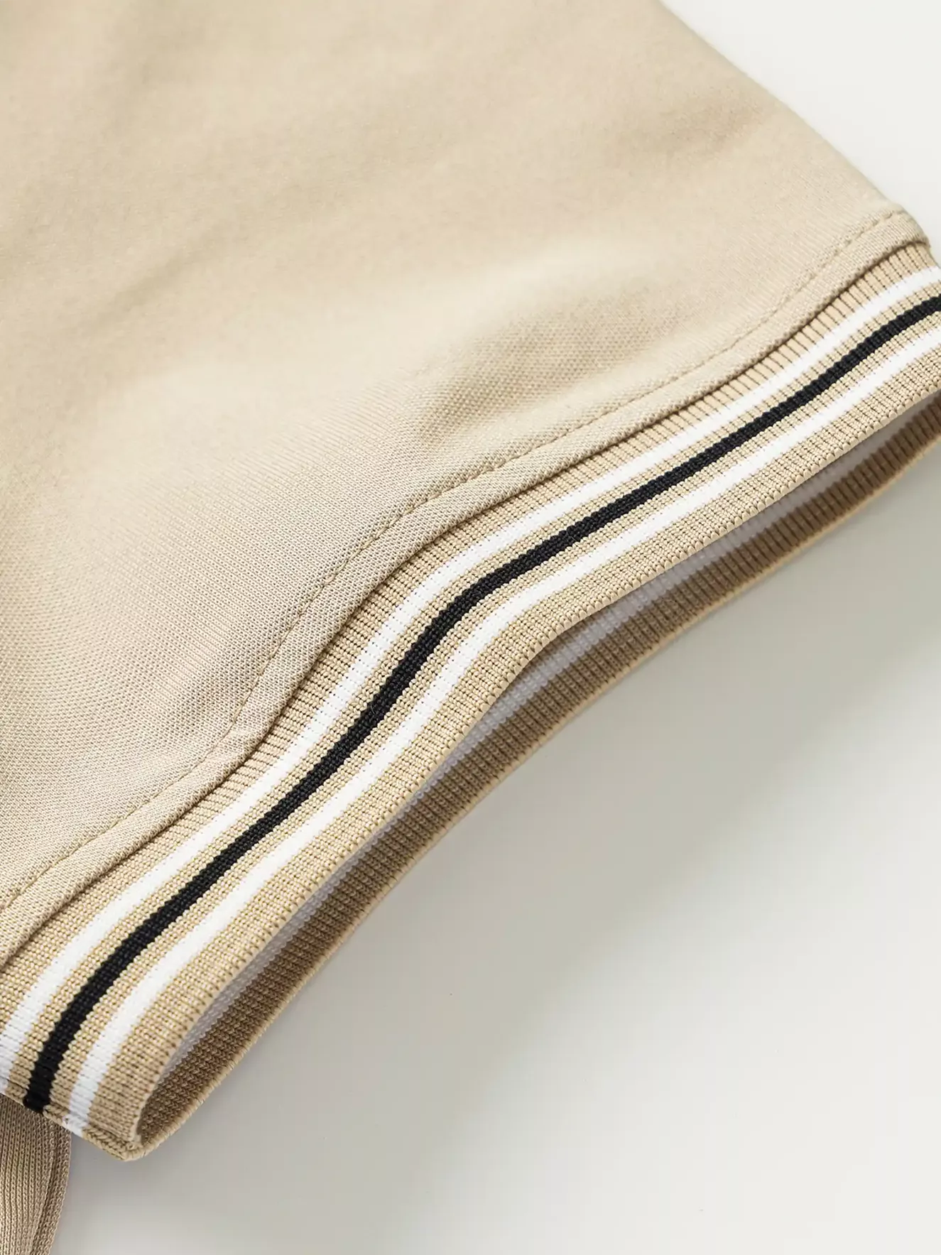 Áo Polo Nam 5S Fashion Bo Dệt Kẻ Slimfit APC24071