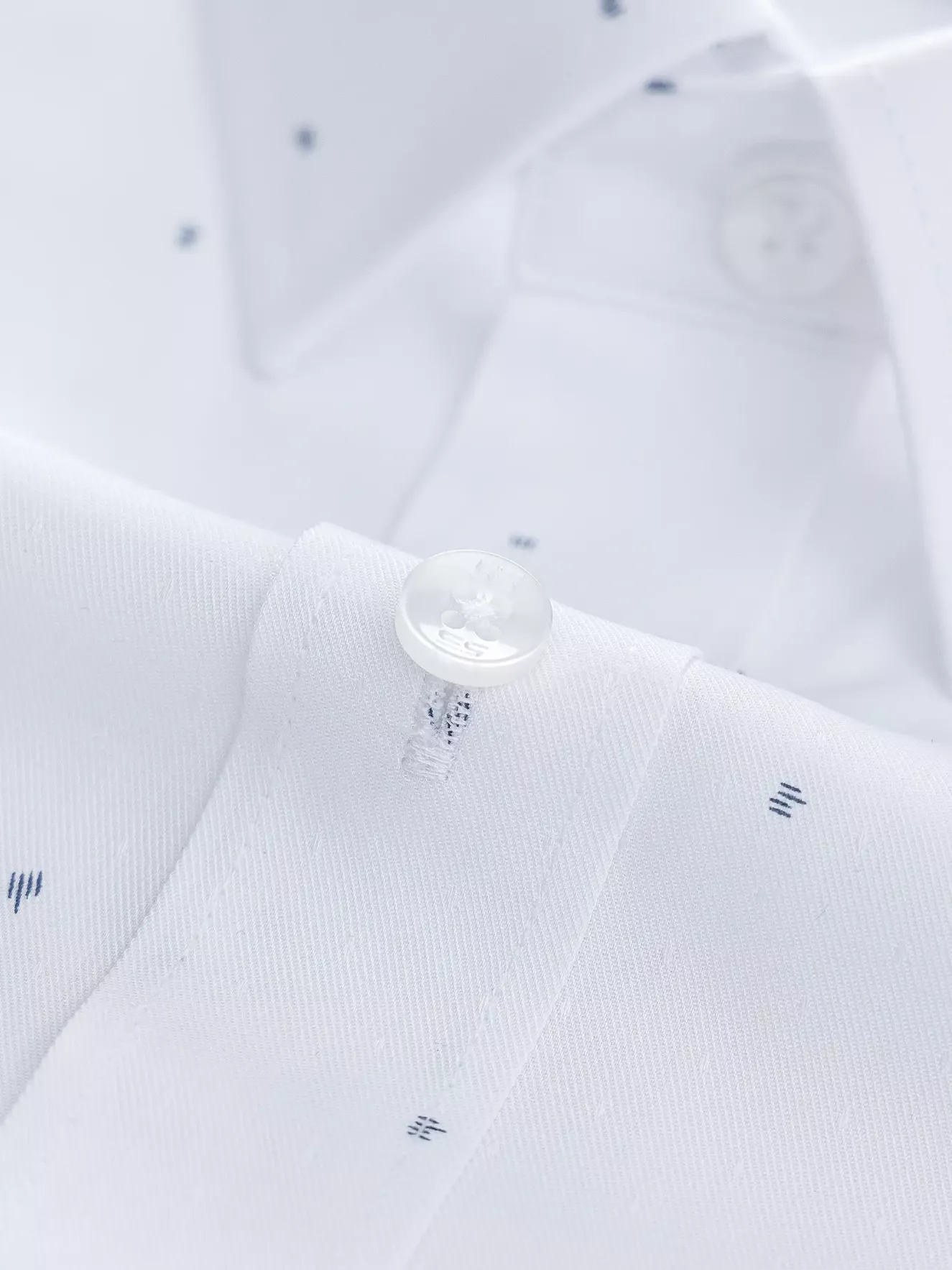 Áo Sơ Mi Nam Dài Tay 5S Fashion Dệt Họa Tiết Regular ASM24047