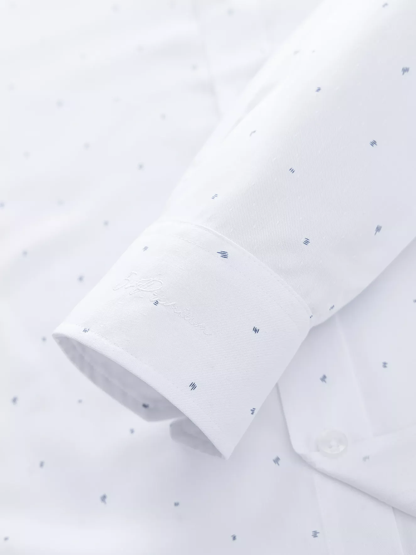 Áo Sơ Mi Nam Dài Tay 5S Fashion Dệt Họa Tiết Regular ASM24047